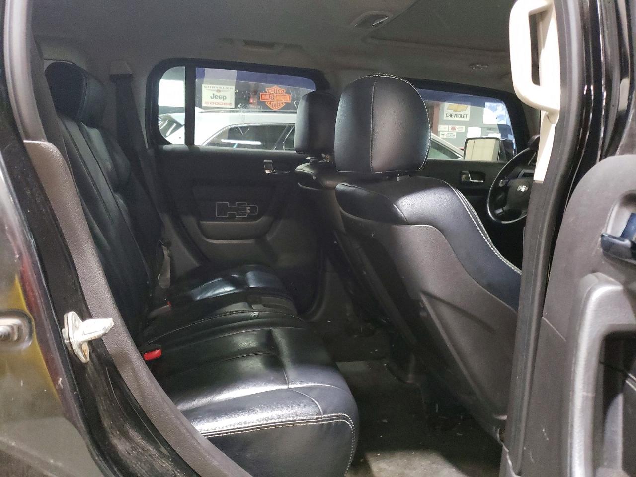 2007 Hummer H3 Black vin: 5GTDN13E778224872