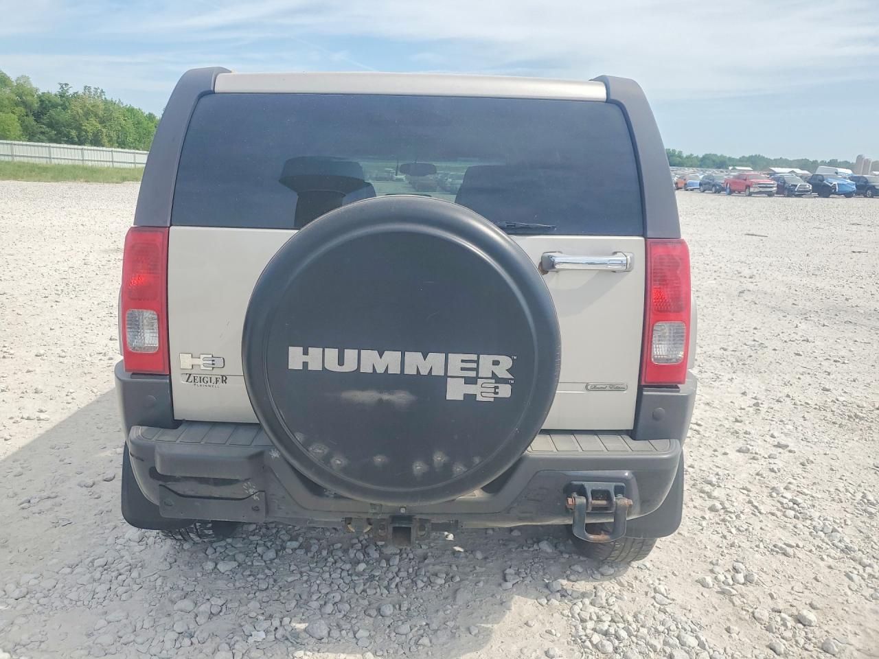 2007 Hummer H3 Gray vin: 5GTDN13E778234768