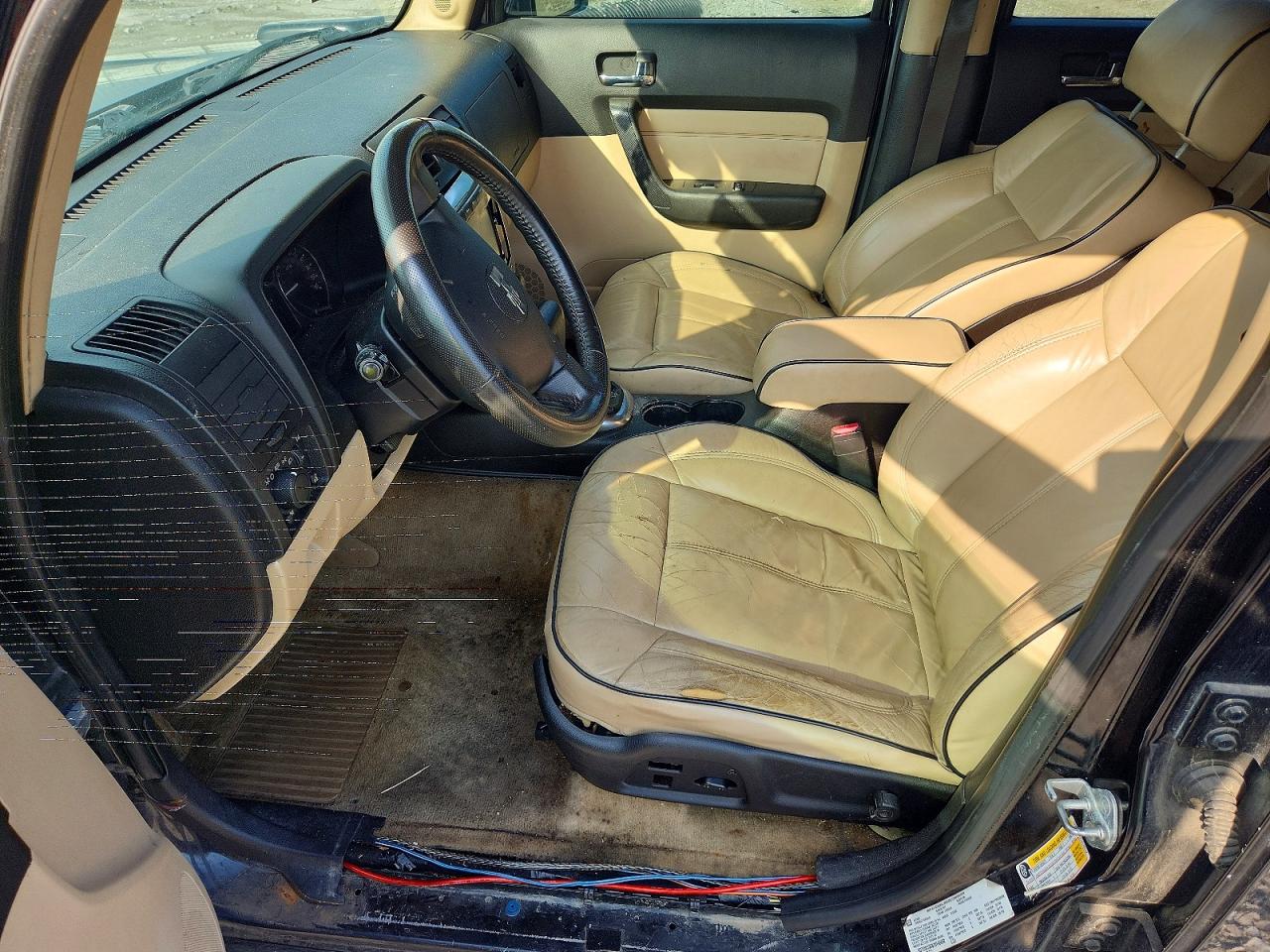 2007 Hummer H3 Black vin: 5GTDN13E878148692