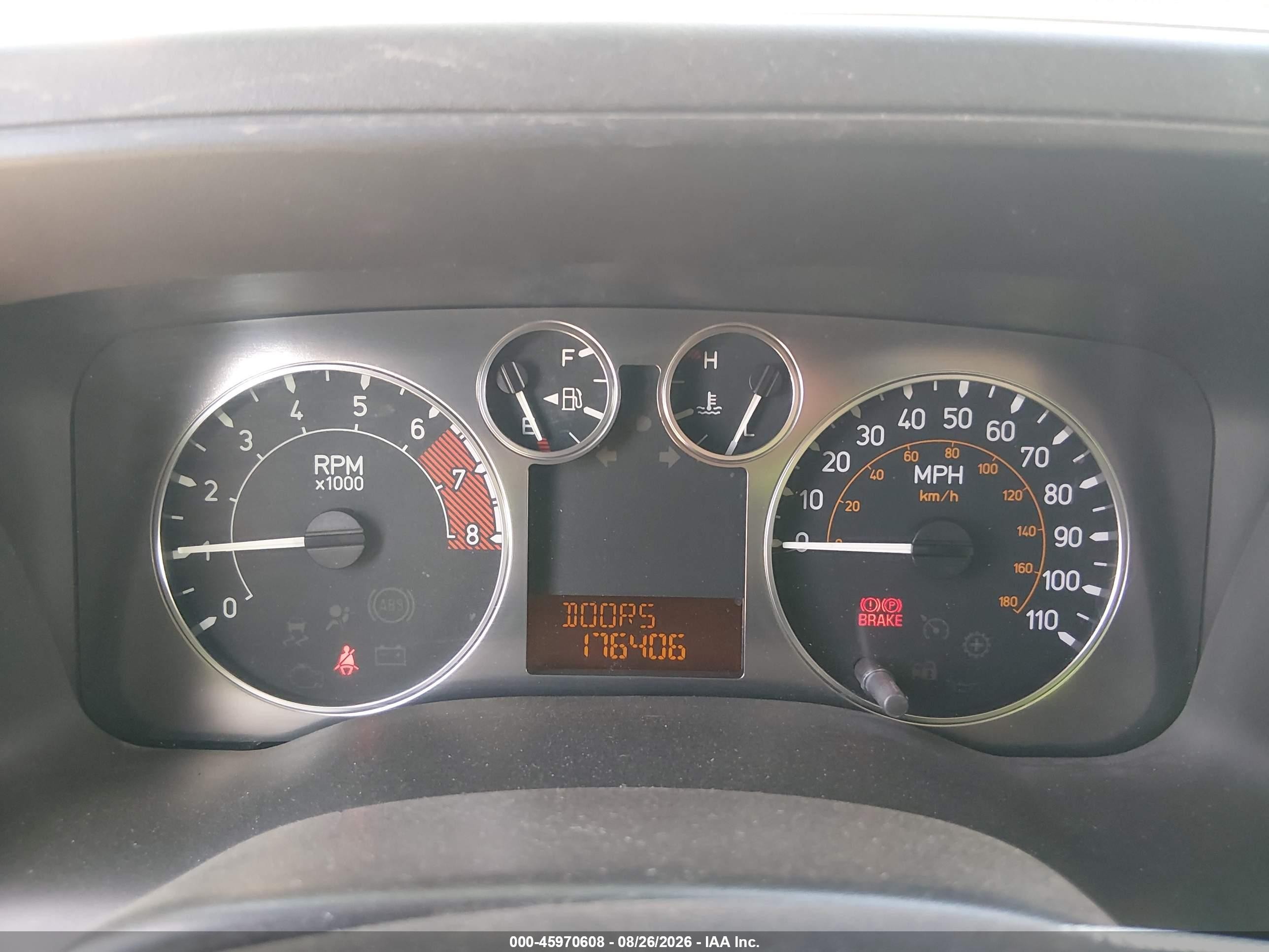 2007 Hummer H3 Suv   Blue vin: 5GTDN13E878164990