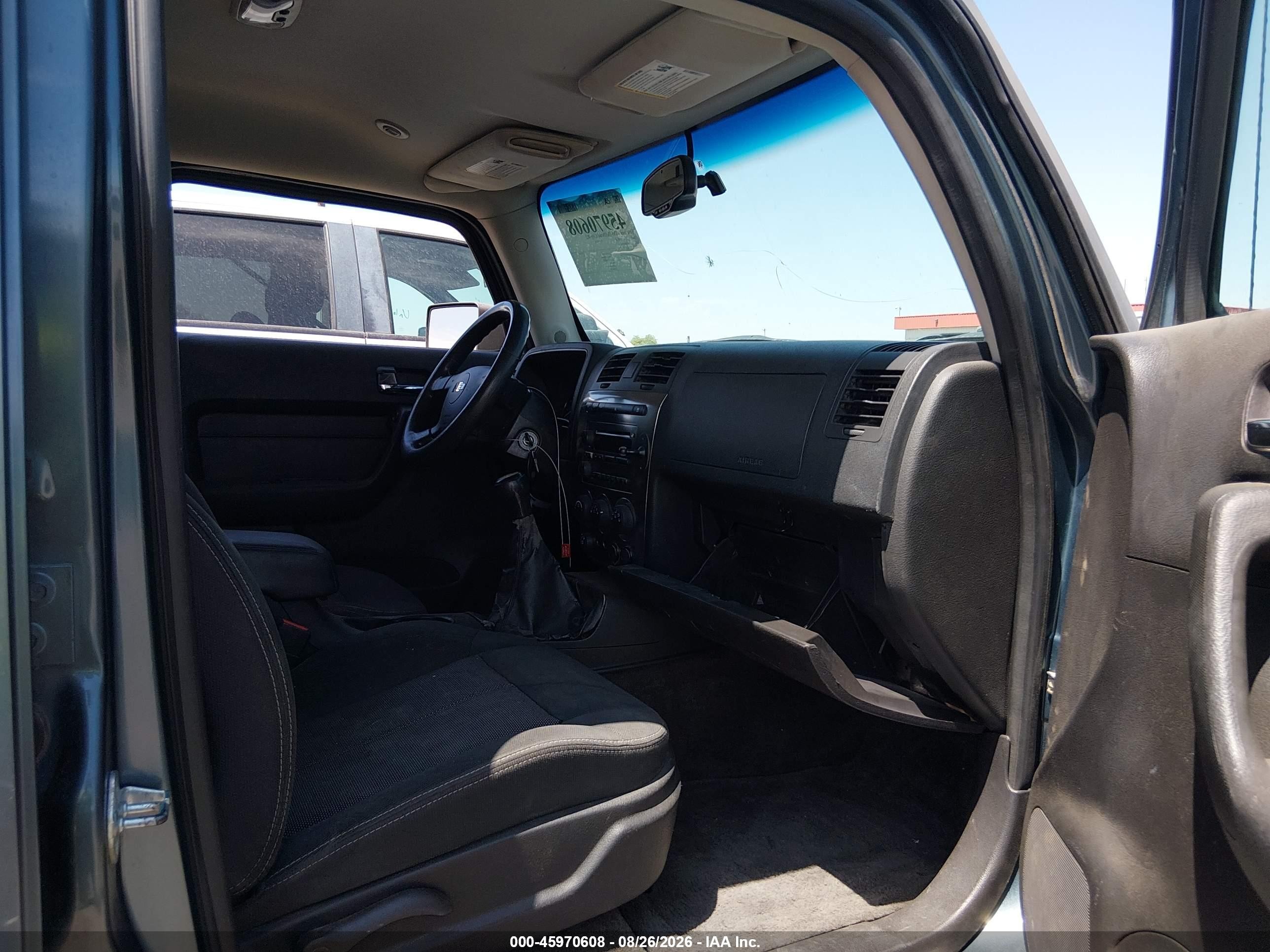 2007 Hummer H3 Suv   Blue vin: 5GTDN13E878164990