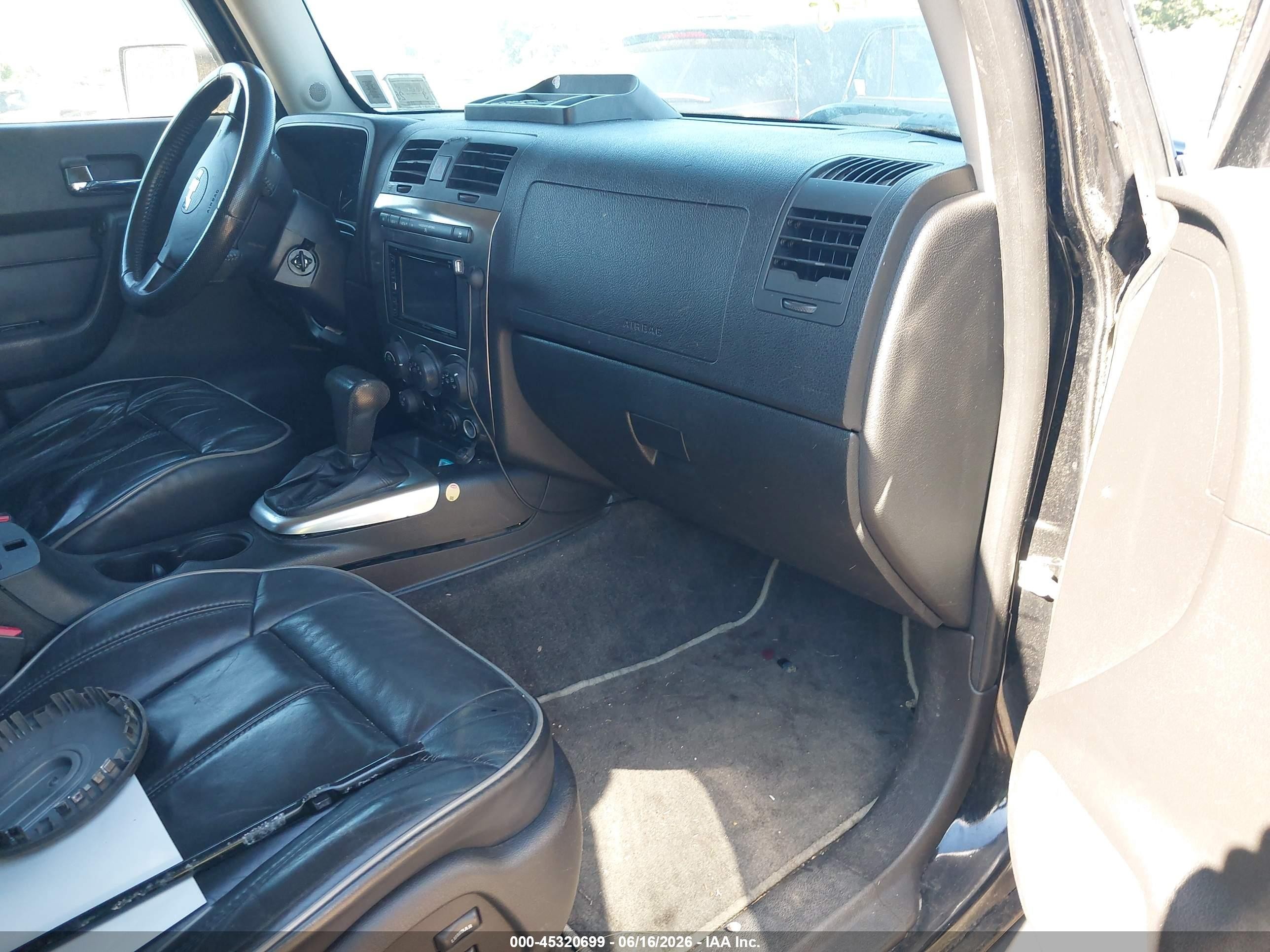2007 Hummer H3 Suv   Black vin: 5GTDN13E878176802