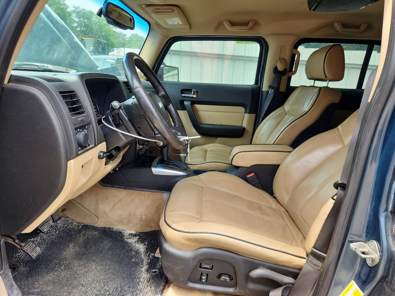 2007 Hummer H3 Blue vin: 5GTDN13E878177769