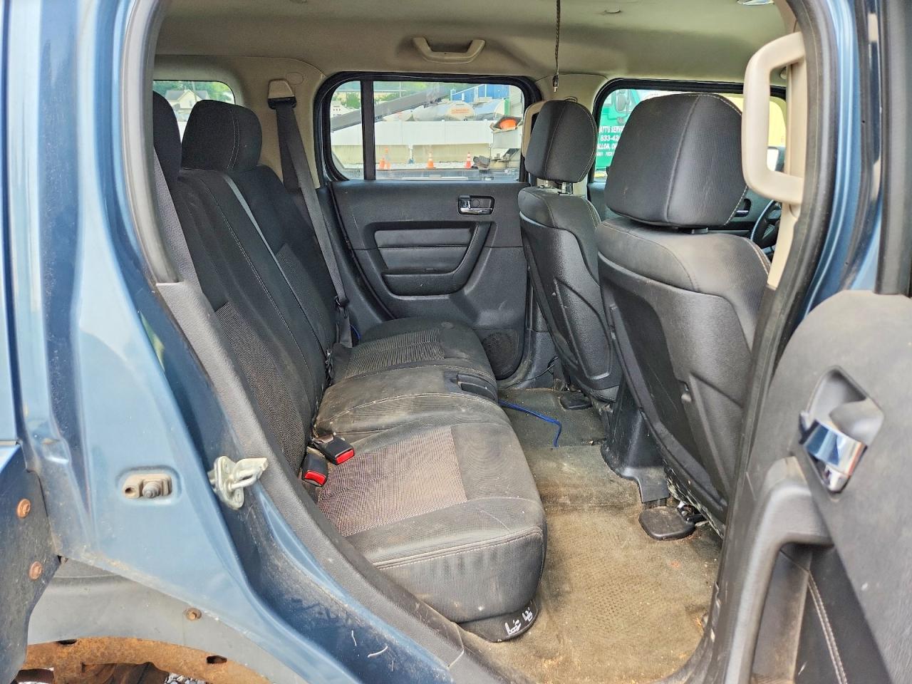 2007 Hummer H3 Blue vin: 5GTDN13EX78213316