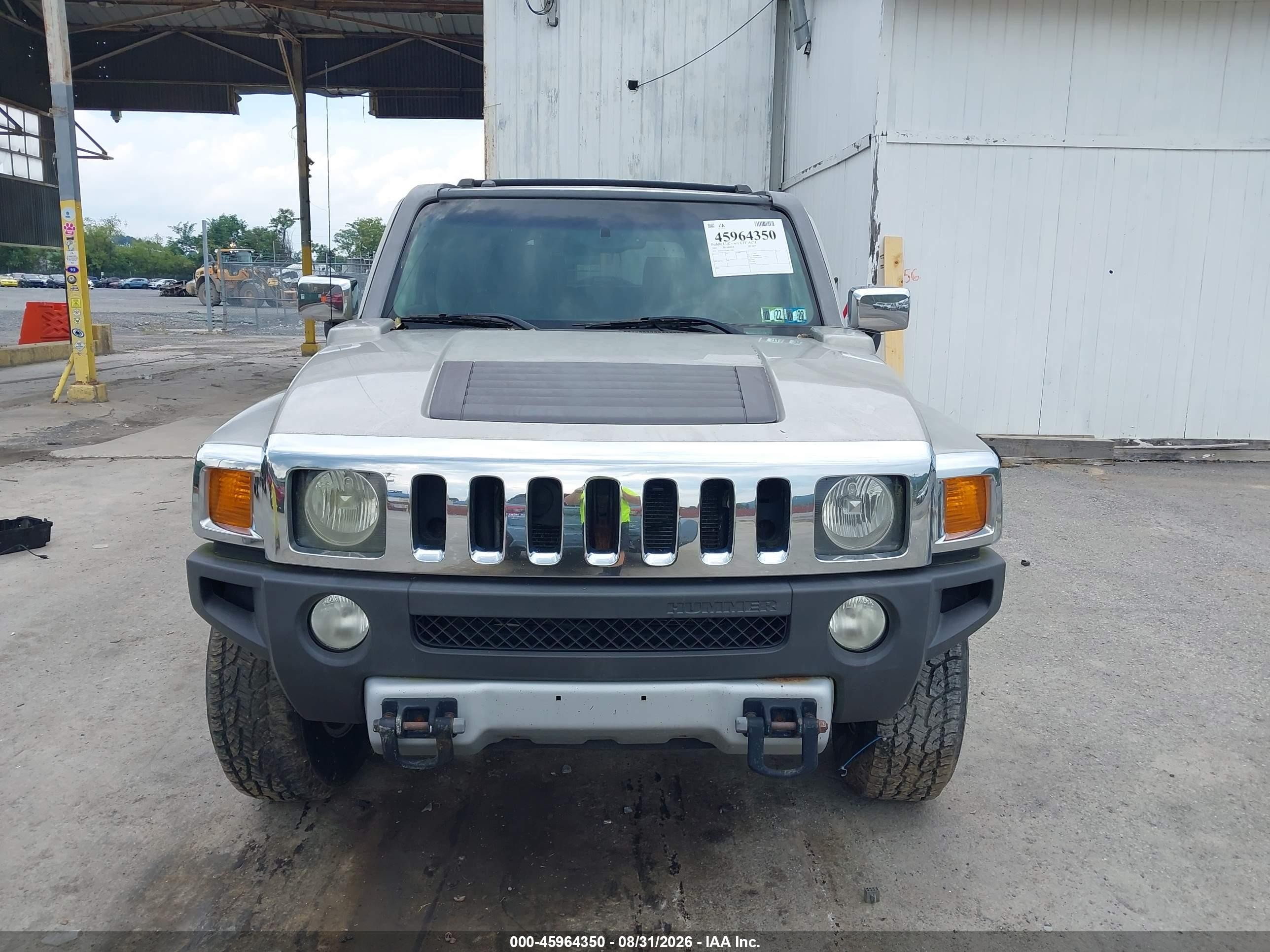2009 Hummer H3 Suv   Gold vin: 5GTEN13E098112082