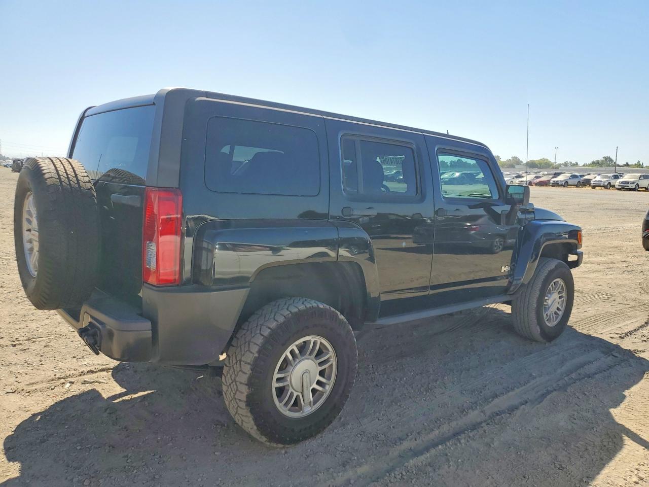 2008 Hummer H3 Черный vin: 5GTEN13E188139936