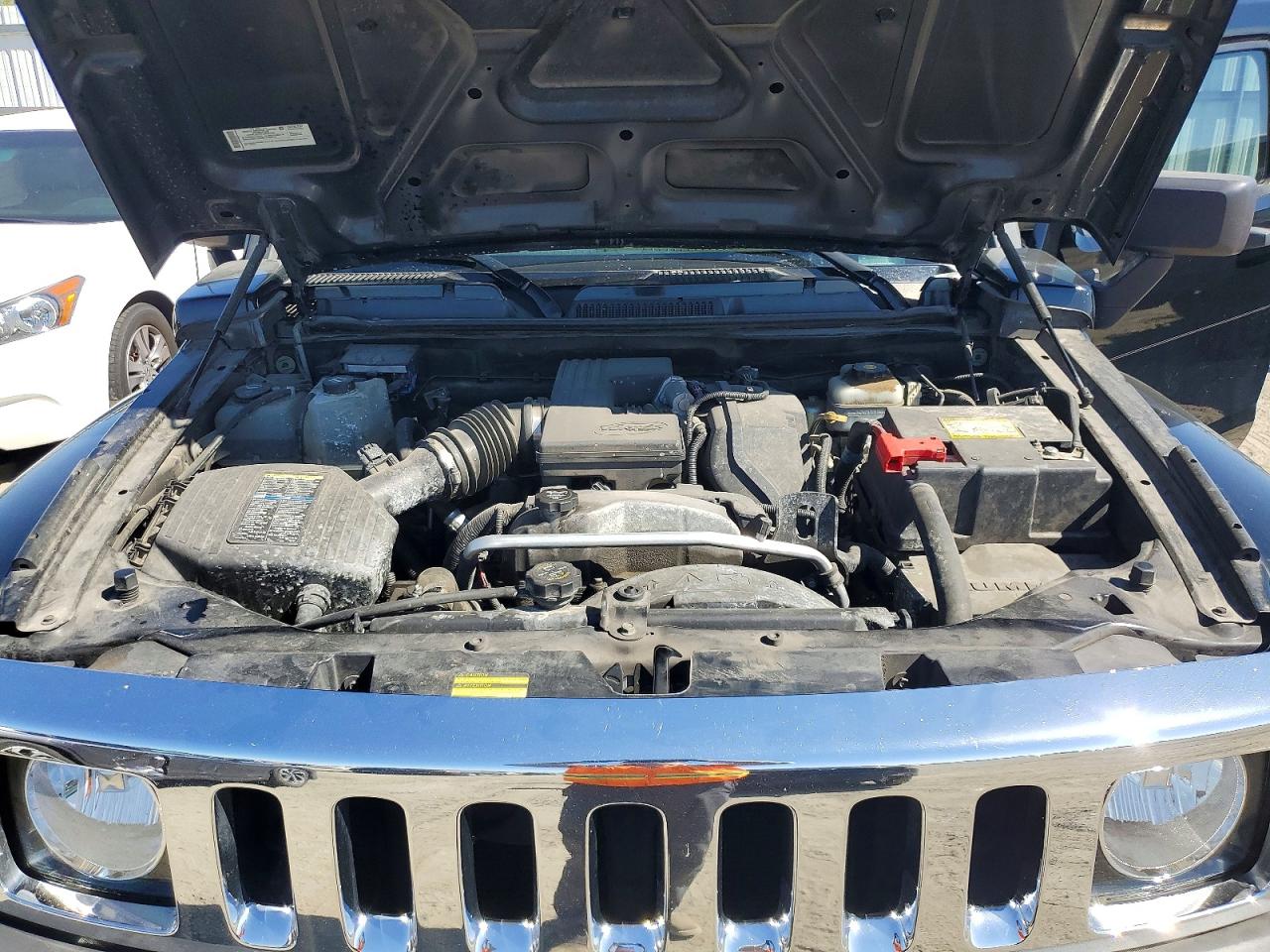 2008 Hummer H3 Черный vin: 5GTEN13E188139936