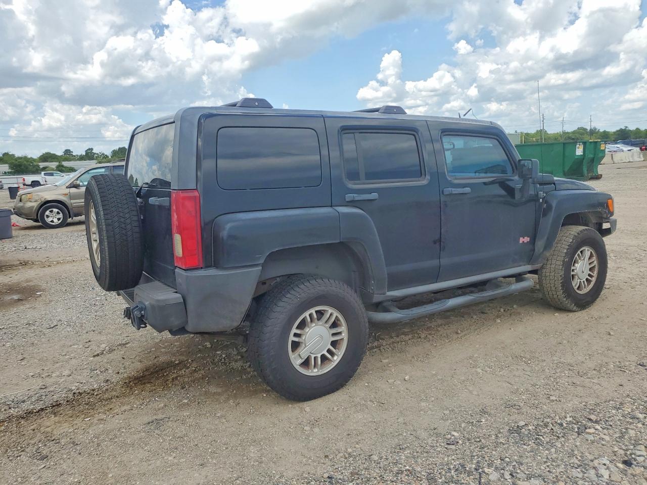 2008 Hummer H3 Черный vin: 5GTEN13E188163069