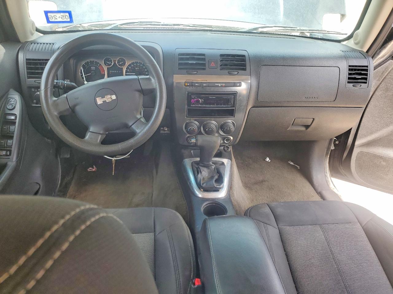 2008 Hummer H3 Черный vin: 5GTEN13E188163069