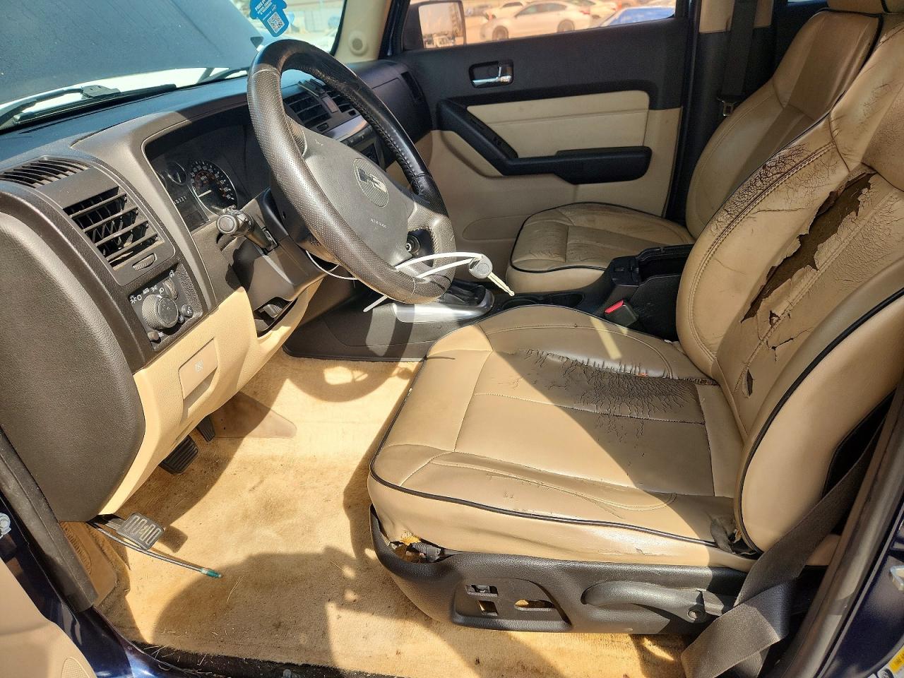 2008 Hummer H3 Blue vin: 5GTEN13E388160058