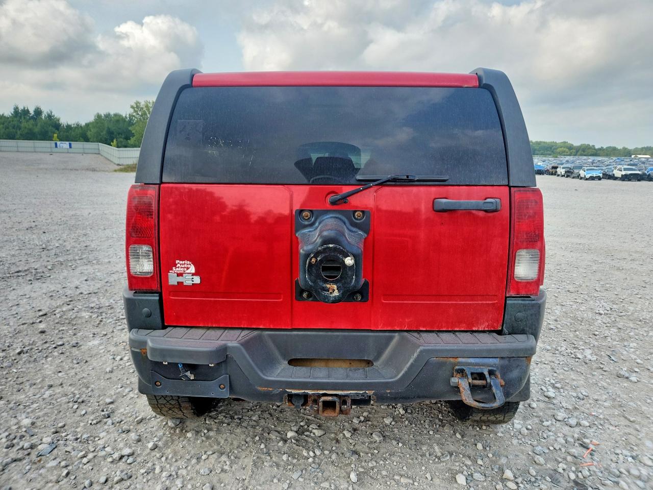 2009 Hummer H3 Red vin: 5GTEN13E398100203