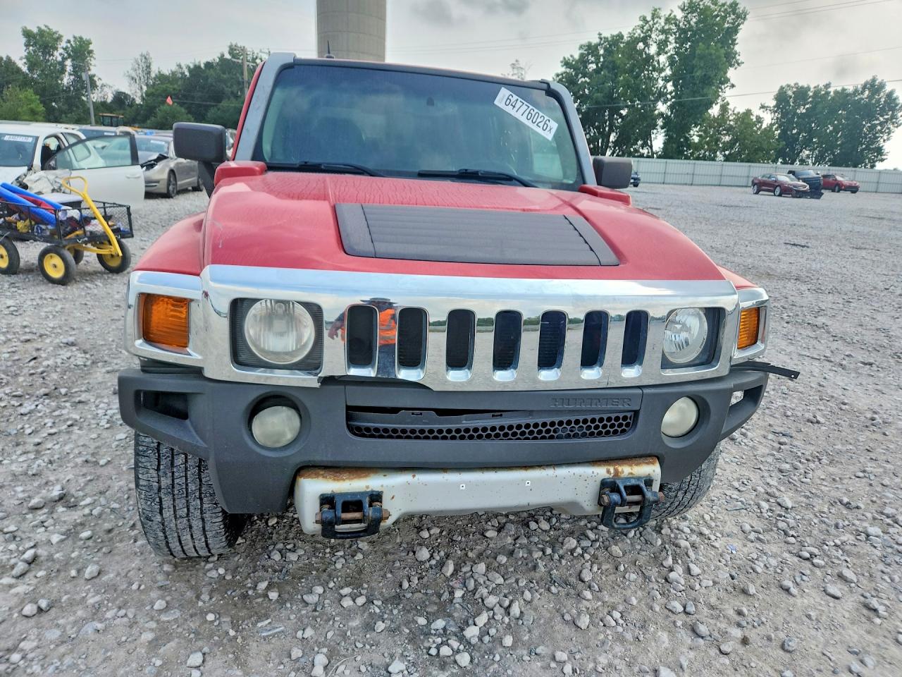2009 Hummer H3 Red vin: 5GTEN13E398100203