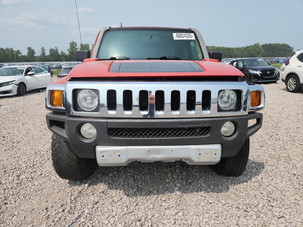 2009 Hummer H3 Оранжевый vin: 5GTEN13E398139955