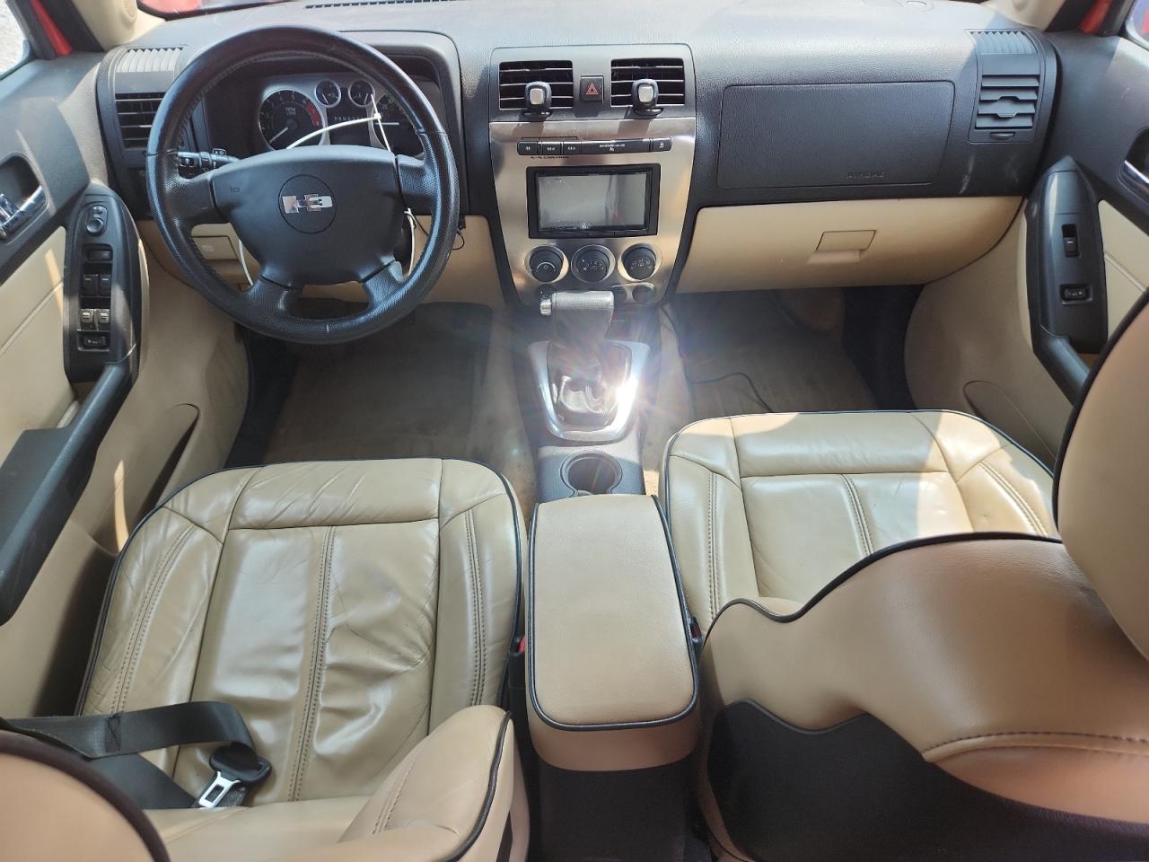 2009 Hummer H3 Оранжевый vin: 5GTEN13E398139955