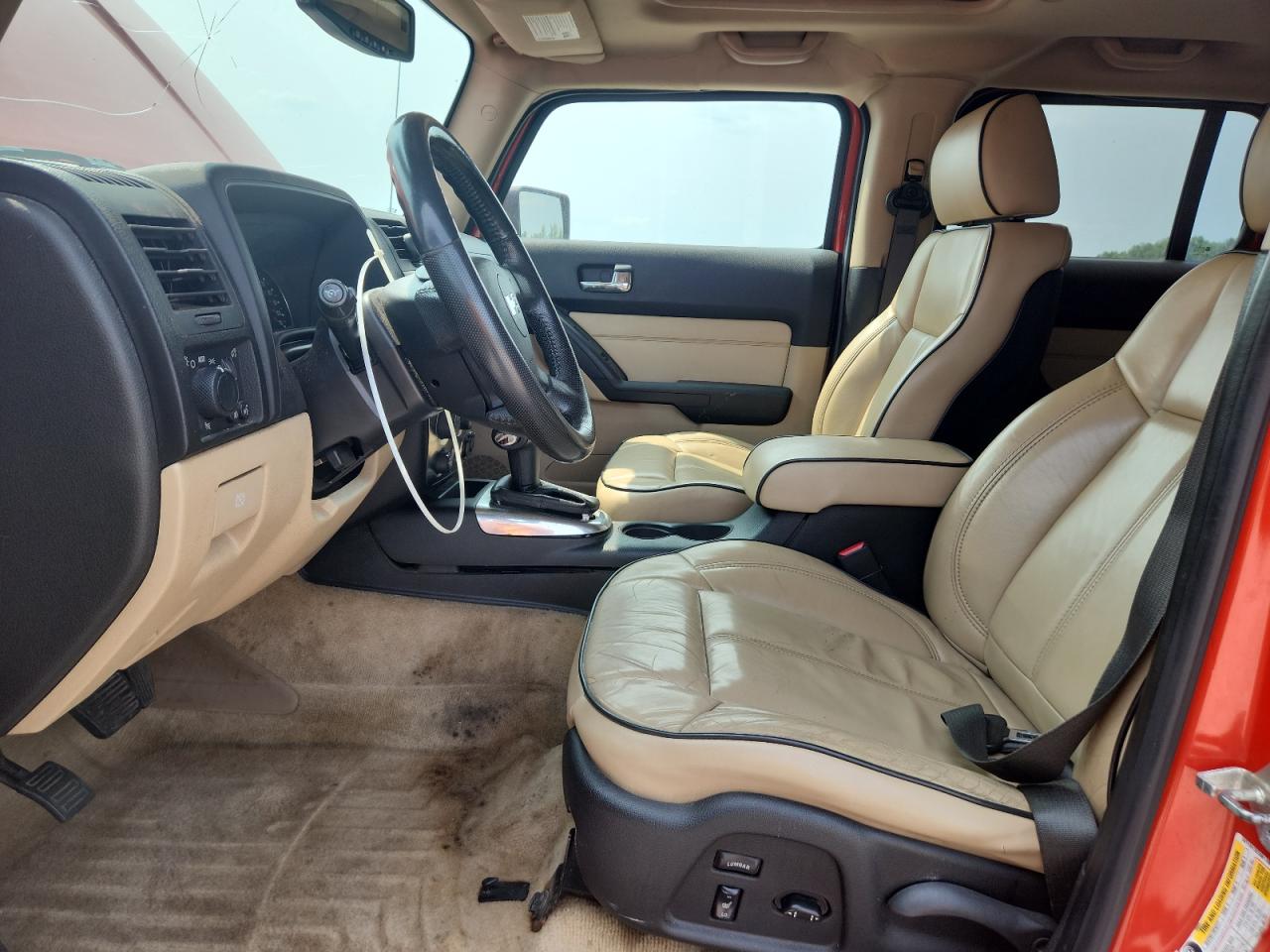2009 Hummer H3 Оранжевый vin: 5GTEN13E398139955