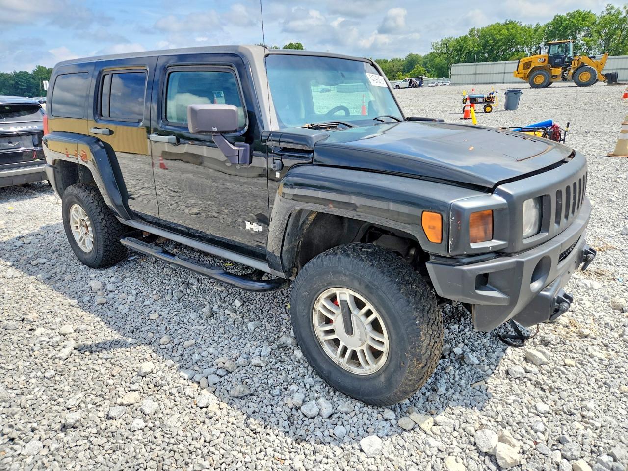 2008 Hummer H3 Black vin: 5GTEN13E488137792
