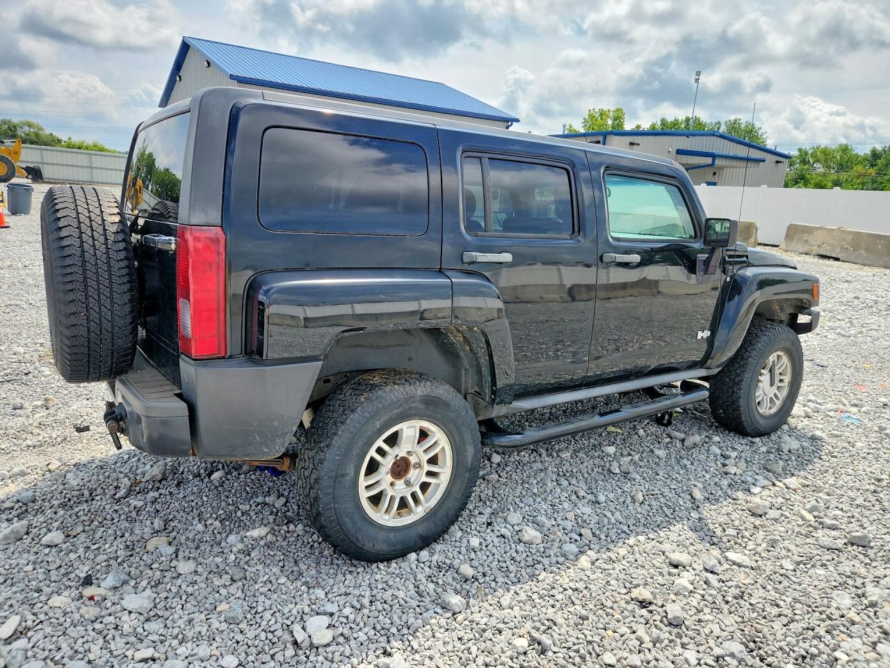 2008 Hummer H3 Black vin: 5GTEN13E488137792
