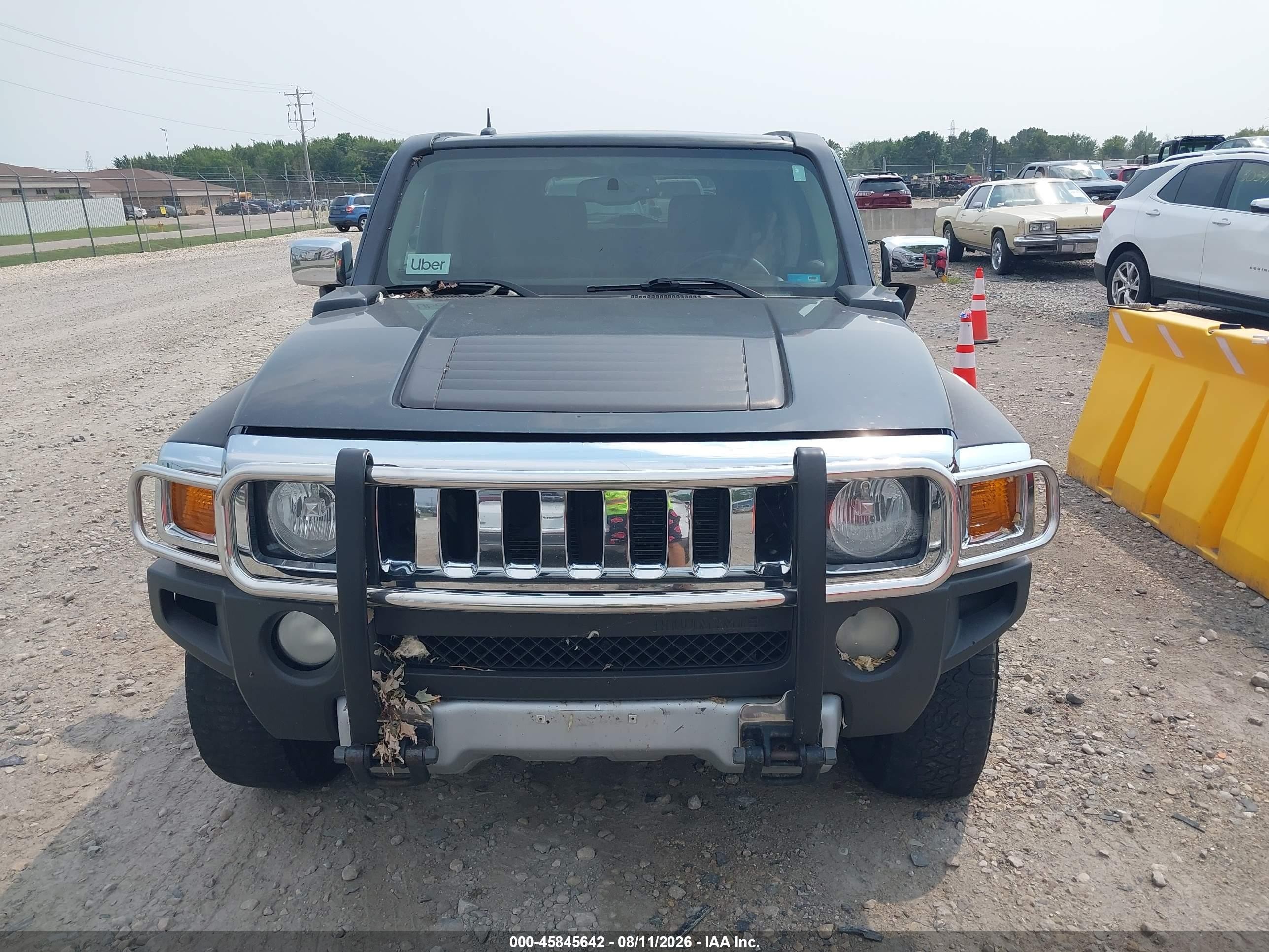 2009 Hummer H3 Suv   Черный vin: 5GTEN13E498117883