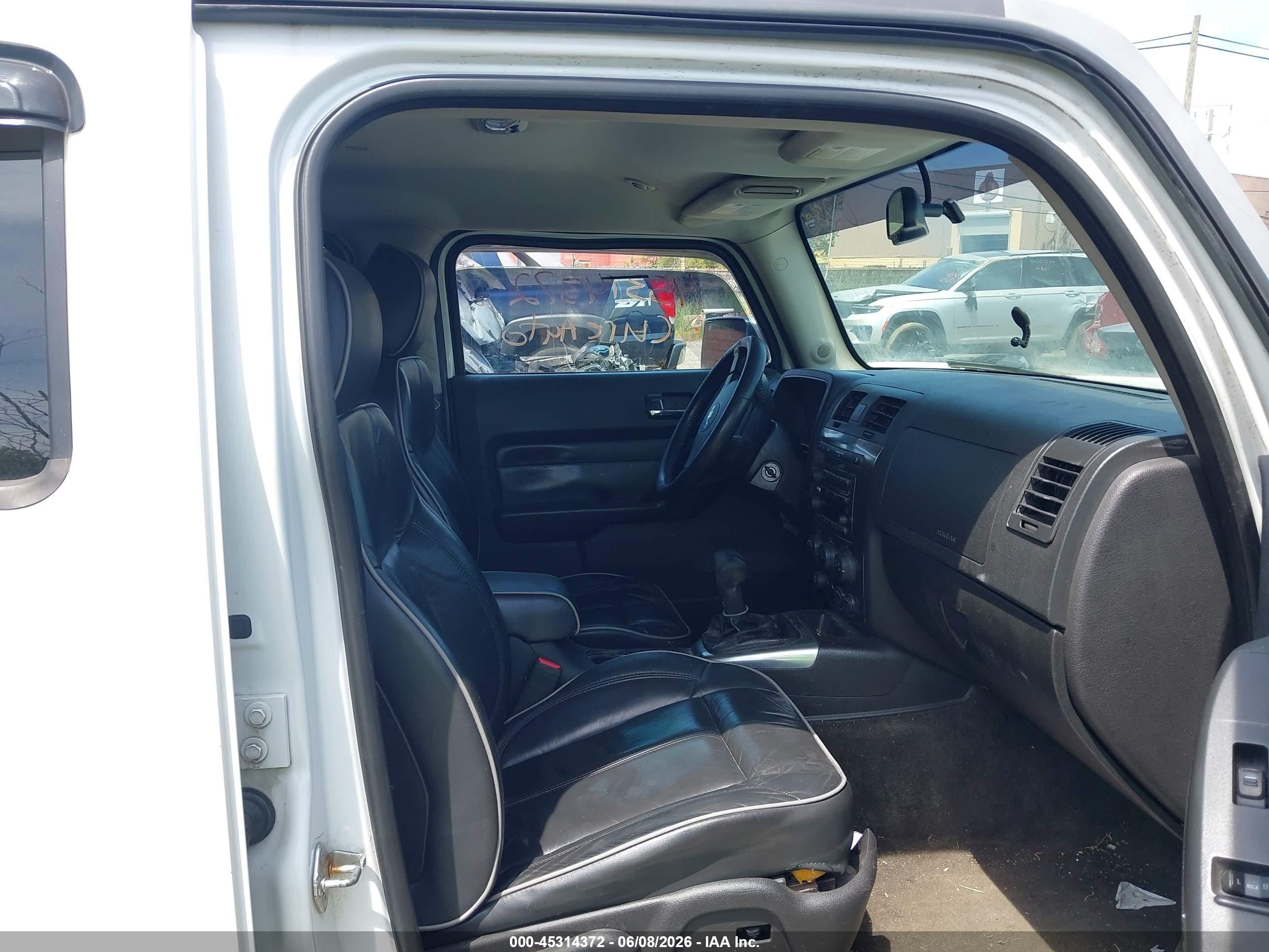2008 Hummer H3 Suv   Белый vin: 5GTEN13E588110293