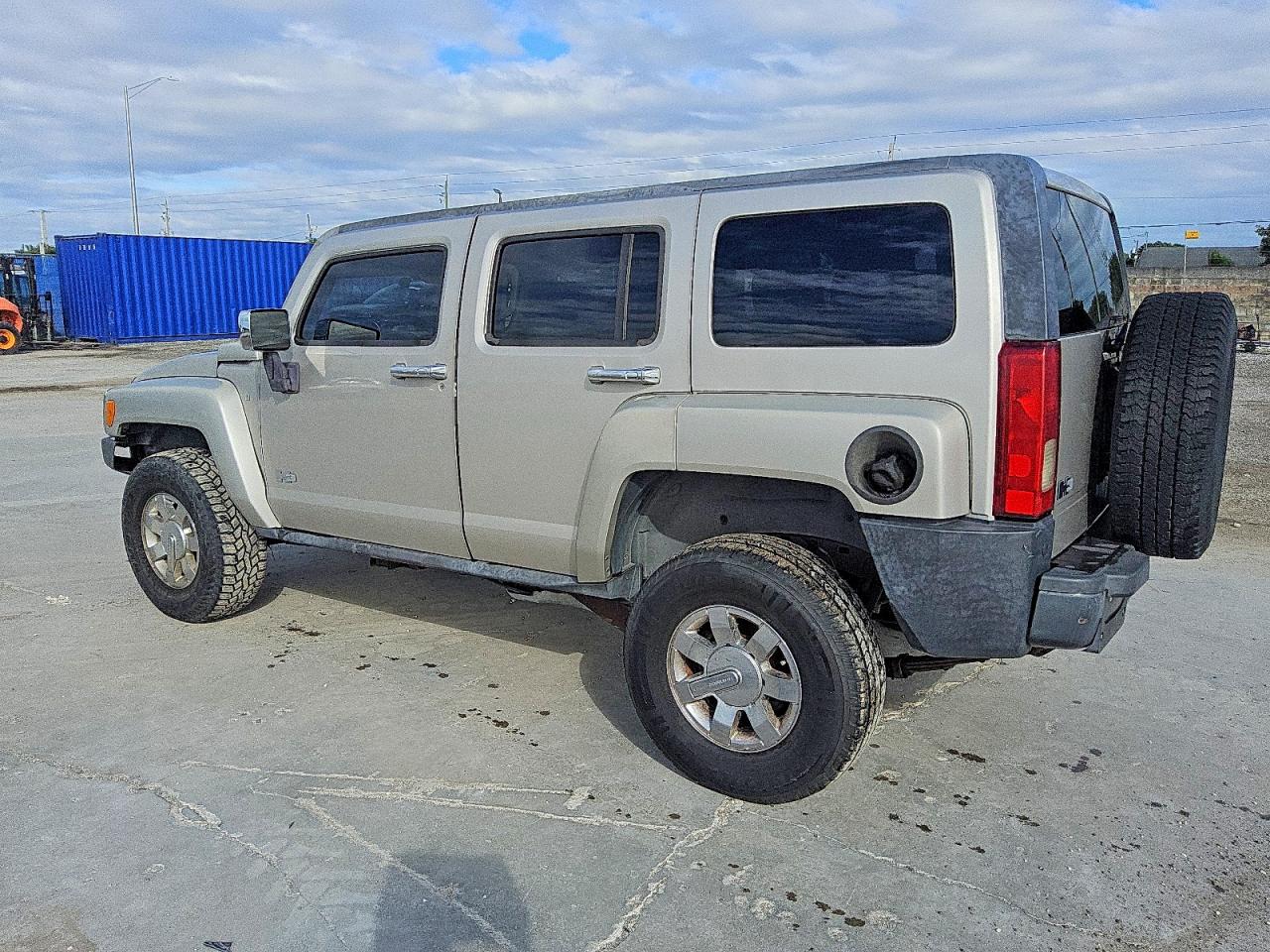 2008 Hummer H3 Gray vin: 5GTEN13E588142032