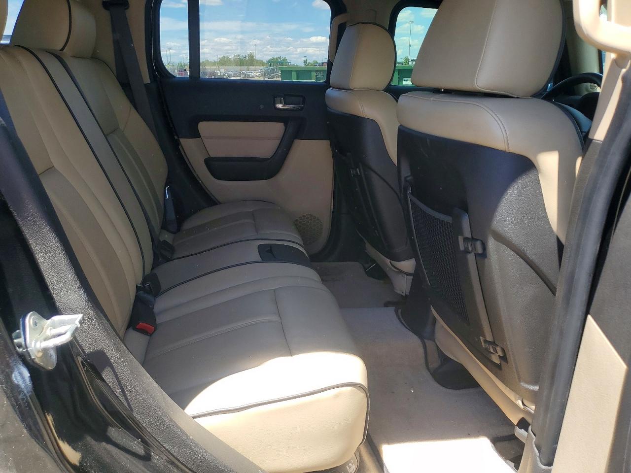 2009 Hummer H3 Black vin: 5GTEN13E698106836