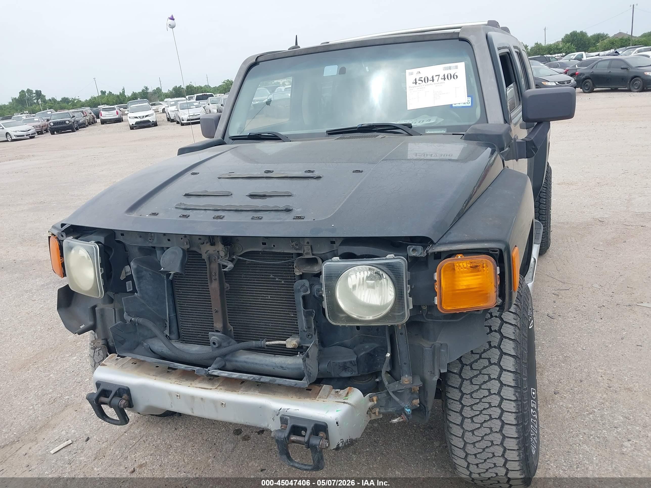 2009 Hummer H3 Suv   Черный vin: 5GTEN13E698108537