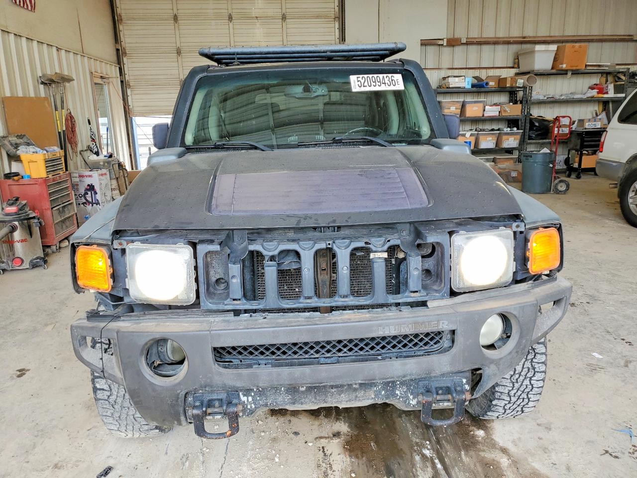 2008 Hummer H3 Gray vin: 5GTEN13E788125698