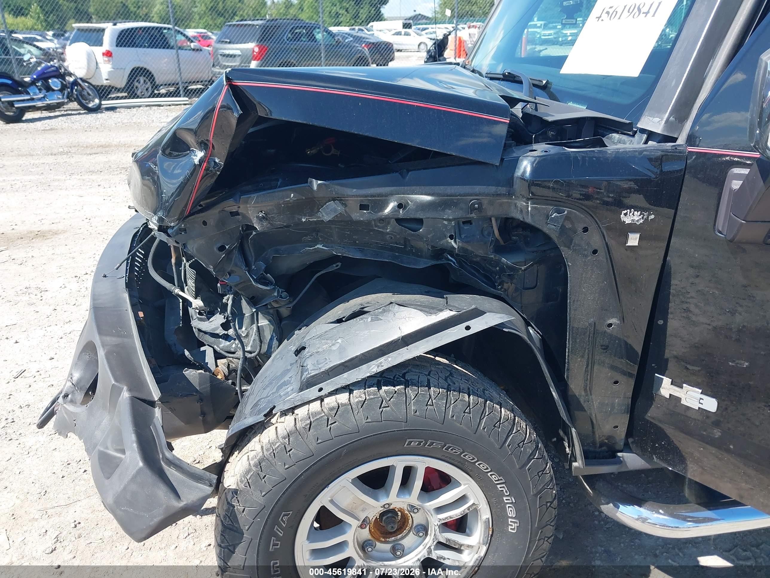 2009 Hummer H3 Suv   Black vin: 5GTEN13E798113343
