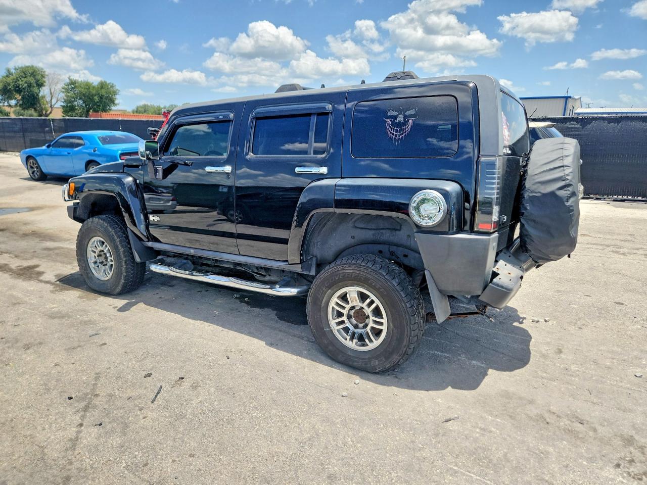 2009 Hummer H3 Black vin: 5GTEN13E898143175