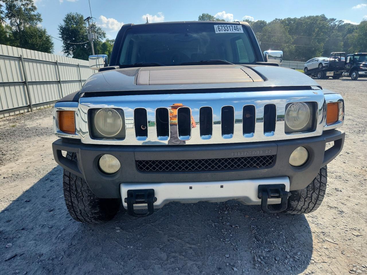 2008 Hummer H3 Black vin: 5GTEN13E988109762
