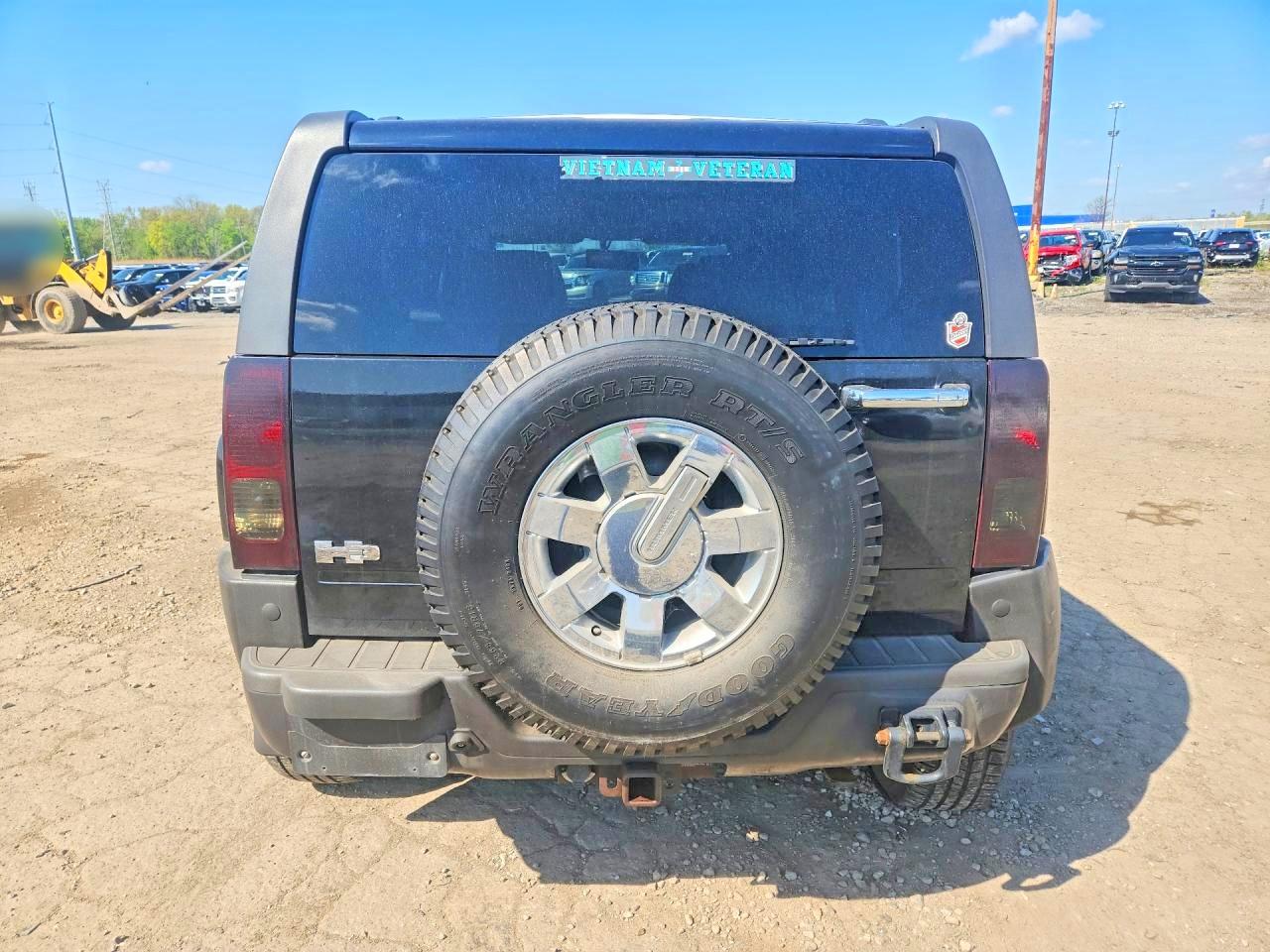 2008 Hummer H3 Black vin: 5GTEN13EX88152586