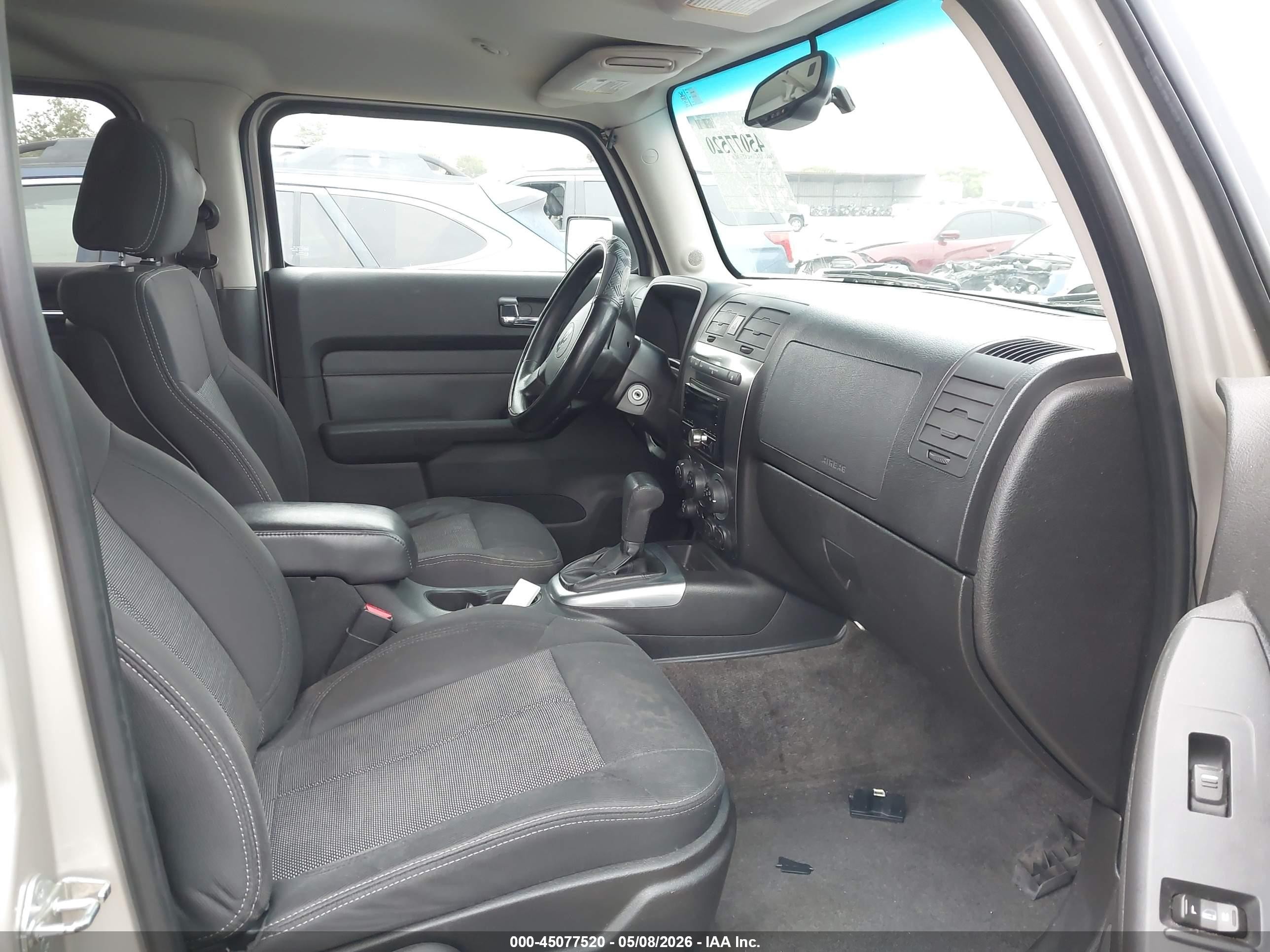 2008 Hummer H3 Suv   Gray vin: 5GTEN13EX88192408
