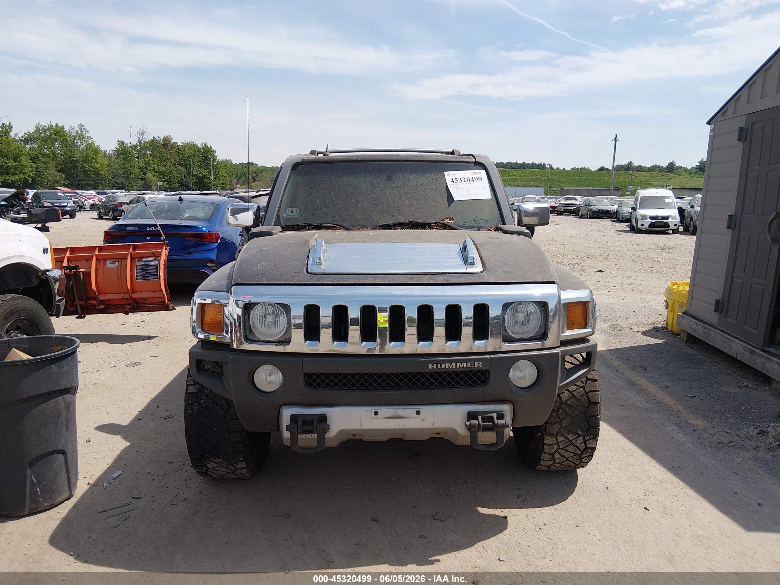 2008 Hummer H3 Suv Alpha Black vin: 5GTEN13L188144357