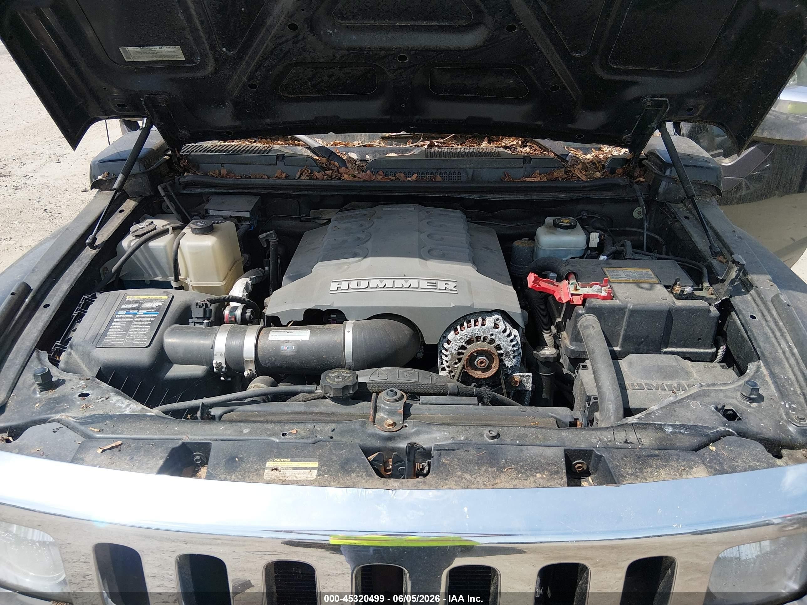 2008 Hummer H3 Suv Alpha Black vin: 5GTEN13L188144357