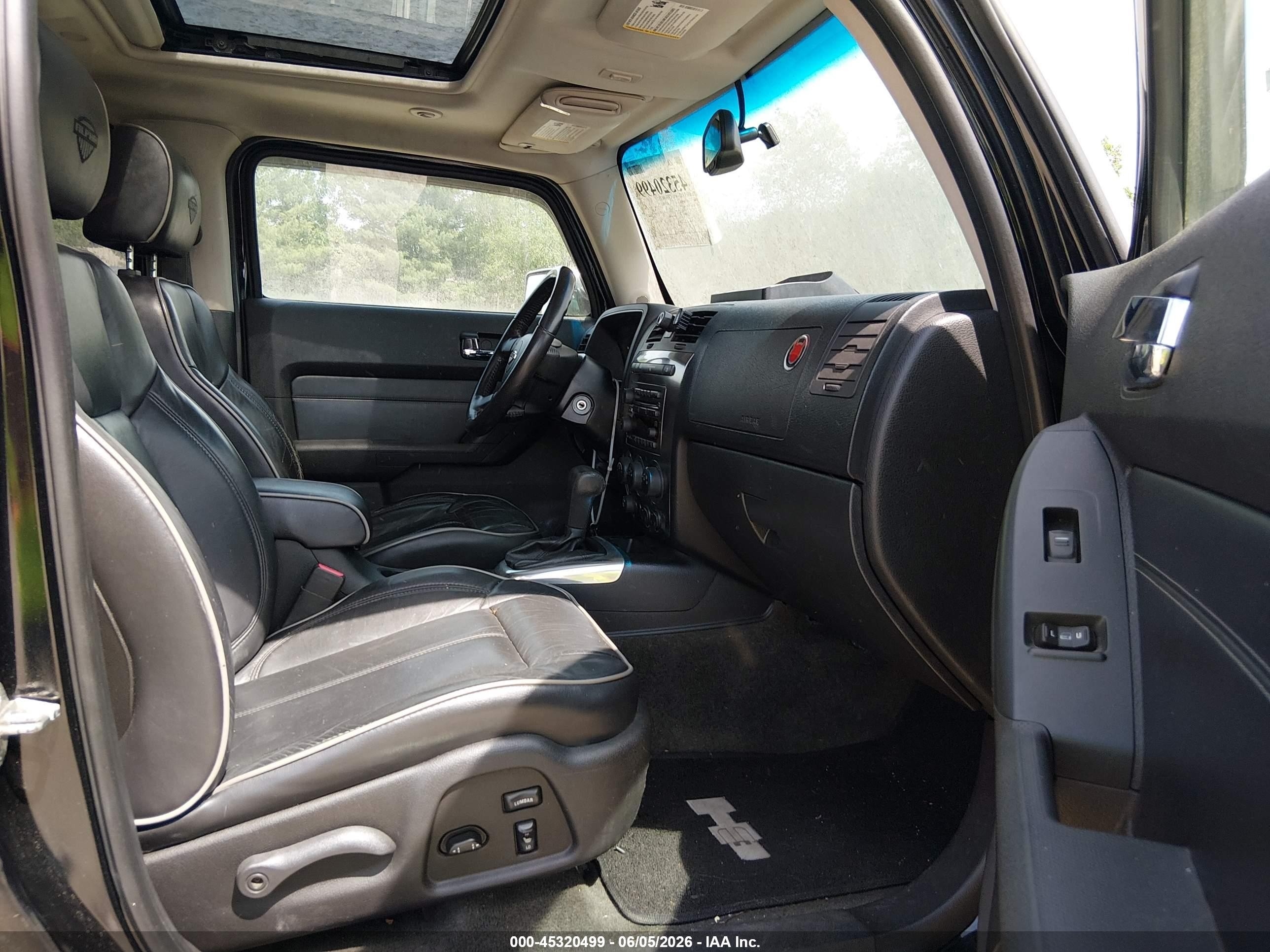 2008 Hummer H3 Suv Alpha Black vin: 5GTEN13L188144357