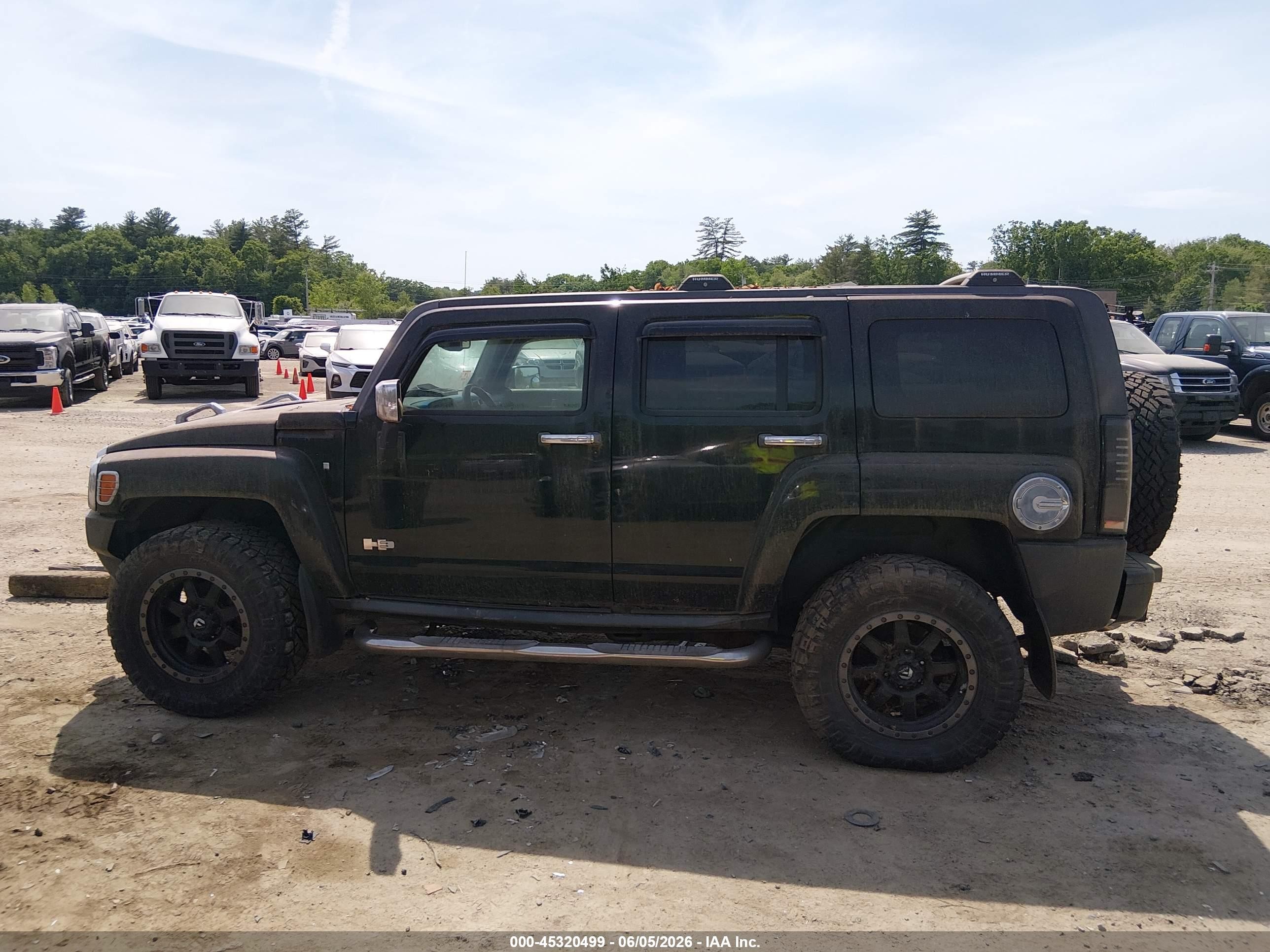 2008 Hummer H3 Suv Alpha Black vin: 5GTEN13L188144357