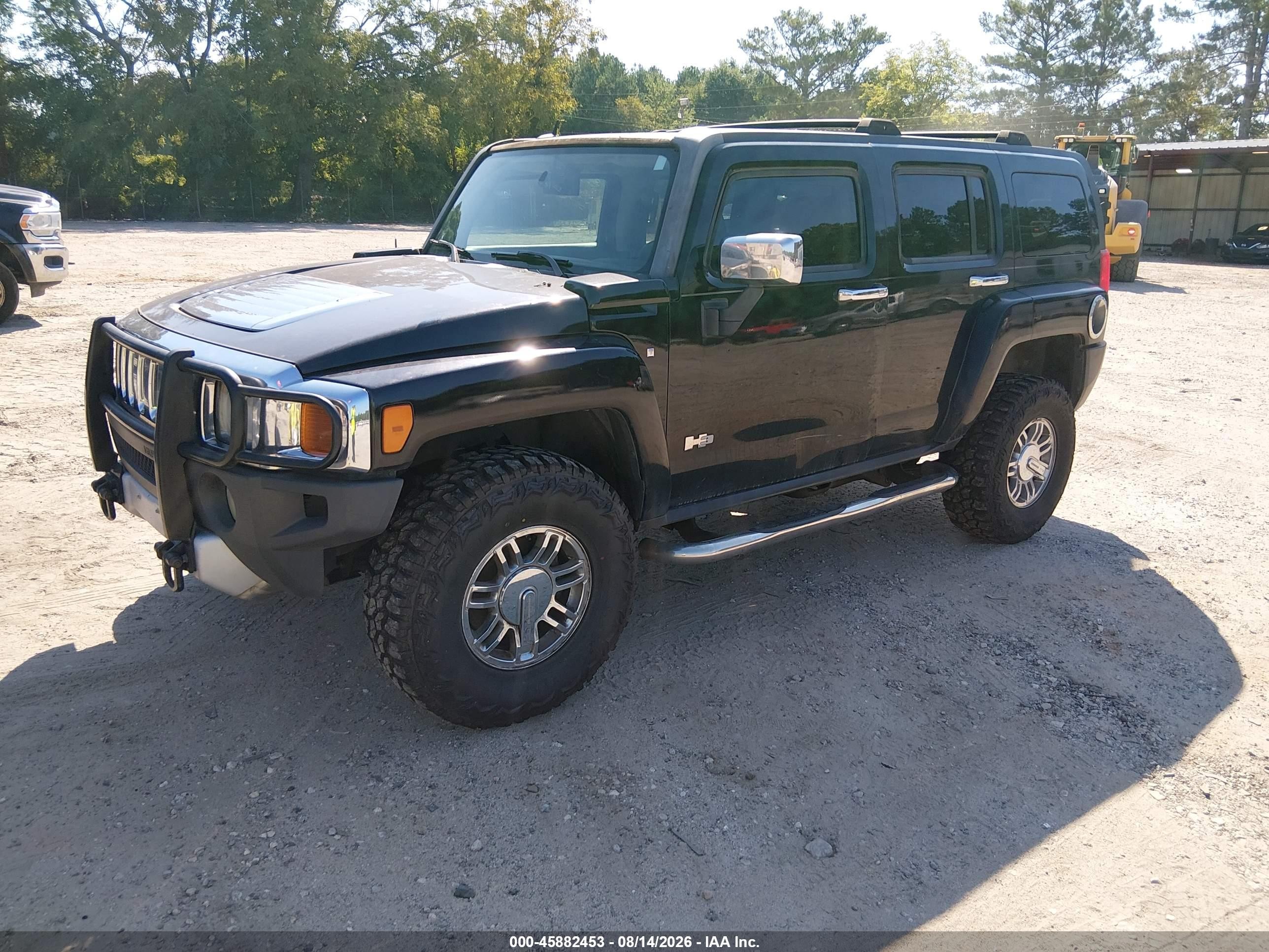 2008 Hummer H3 Suv Alpha Black vin: 5GTEN13L288152290