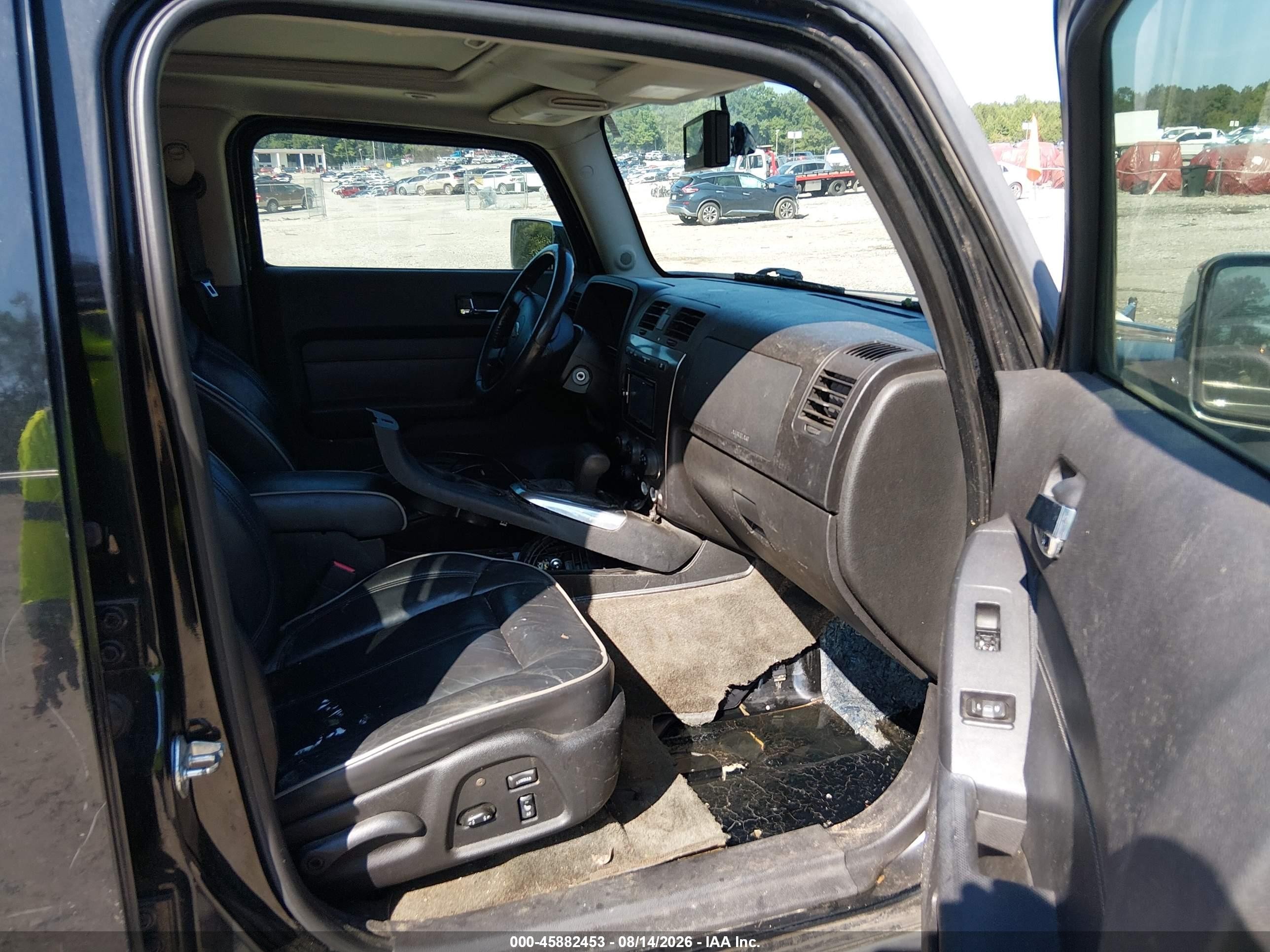 2008 Hummer H3 Suv Alpha Black vin: 5GTEN13L288152290