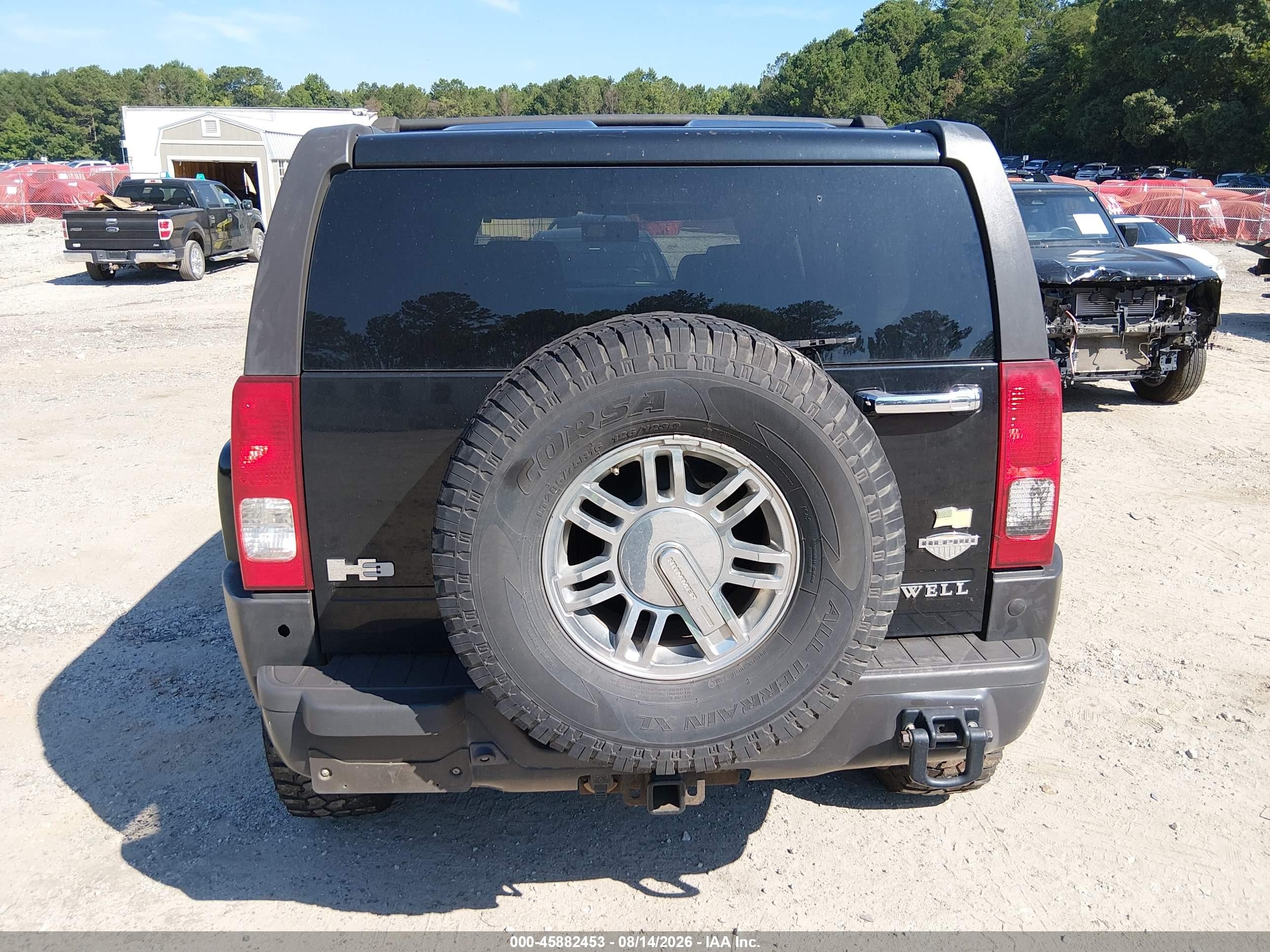 2008 Hummer H3 Suv Alpha Black vin: 5GTEN13L288152290