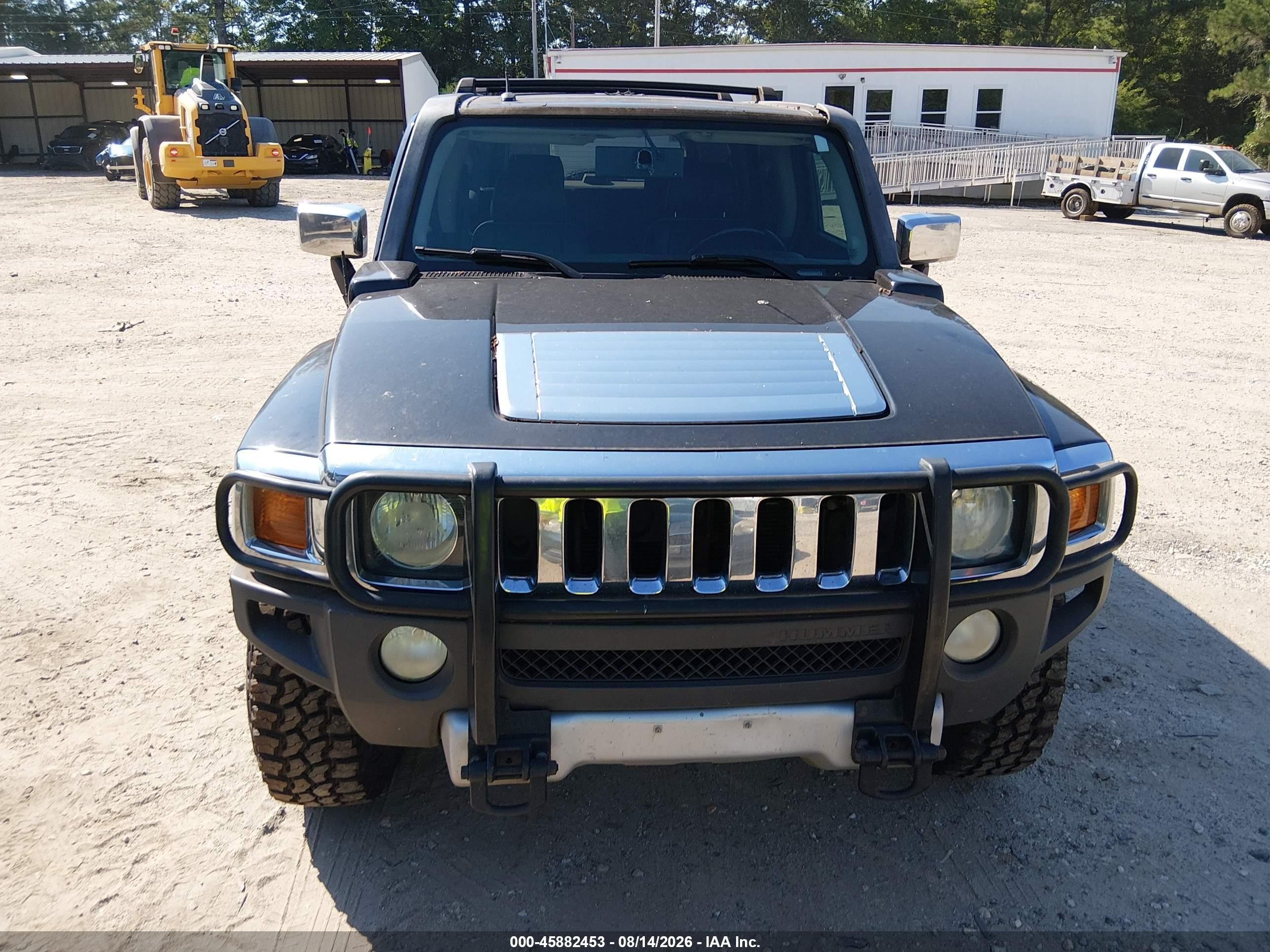 2008 Hummer H3 Suv Alpha Black vin: 5GTEN13L288152290