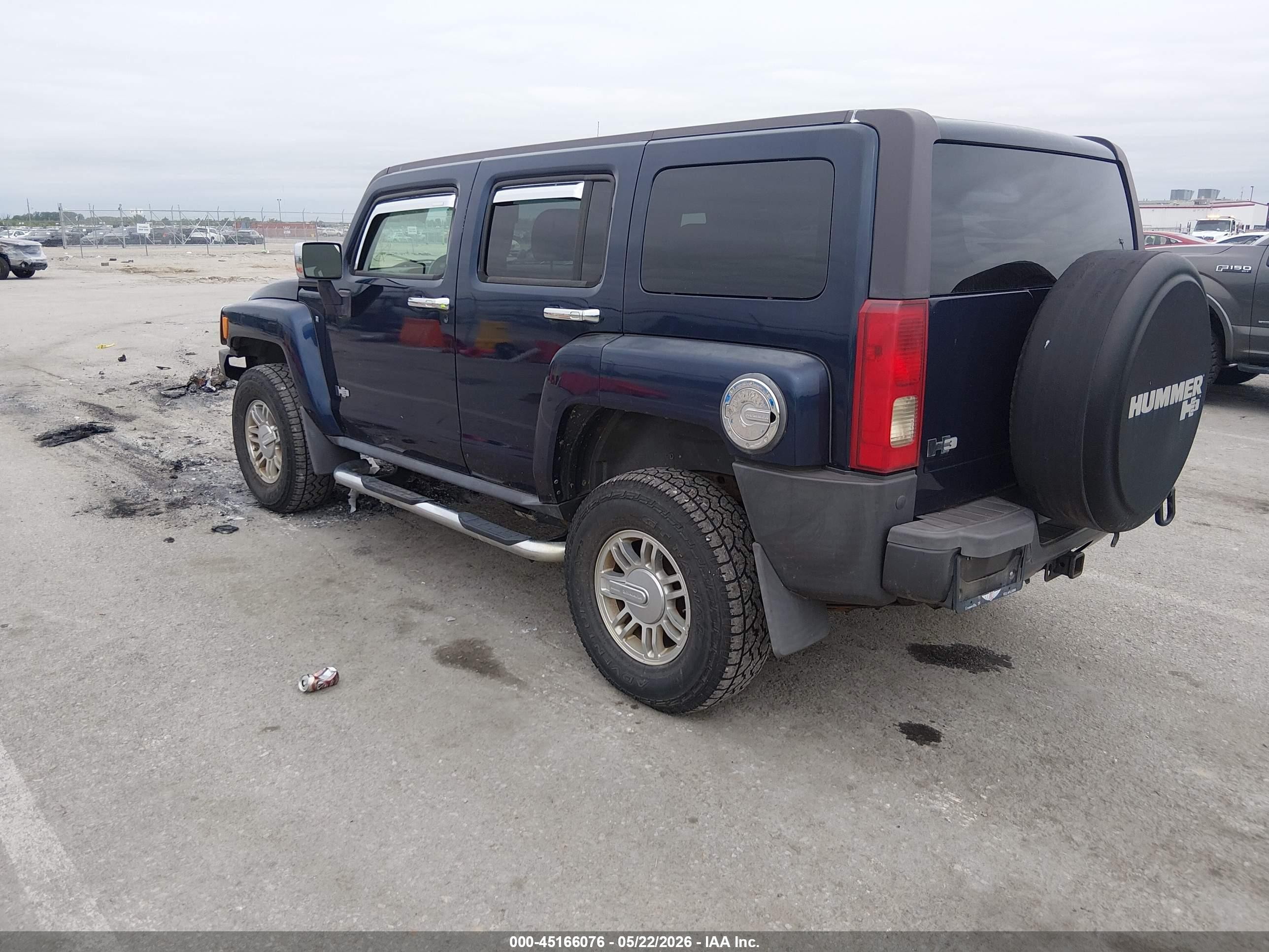 2008 Hummer H3 Suv Alpha Purple vin: 5GTEN13L388120741