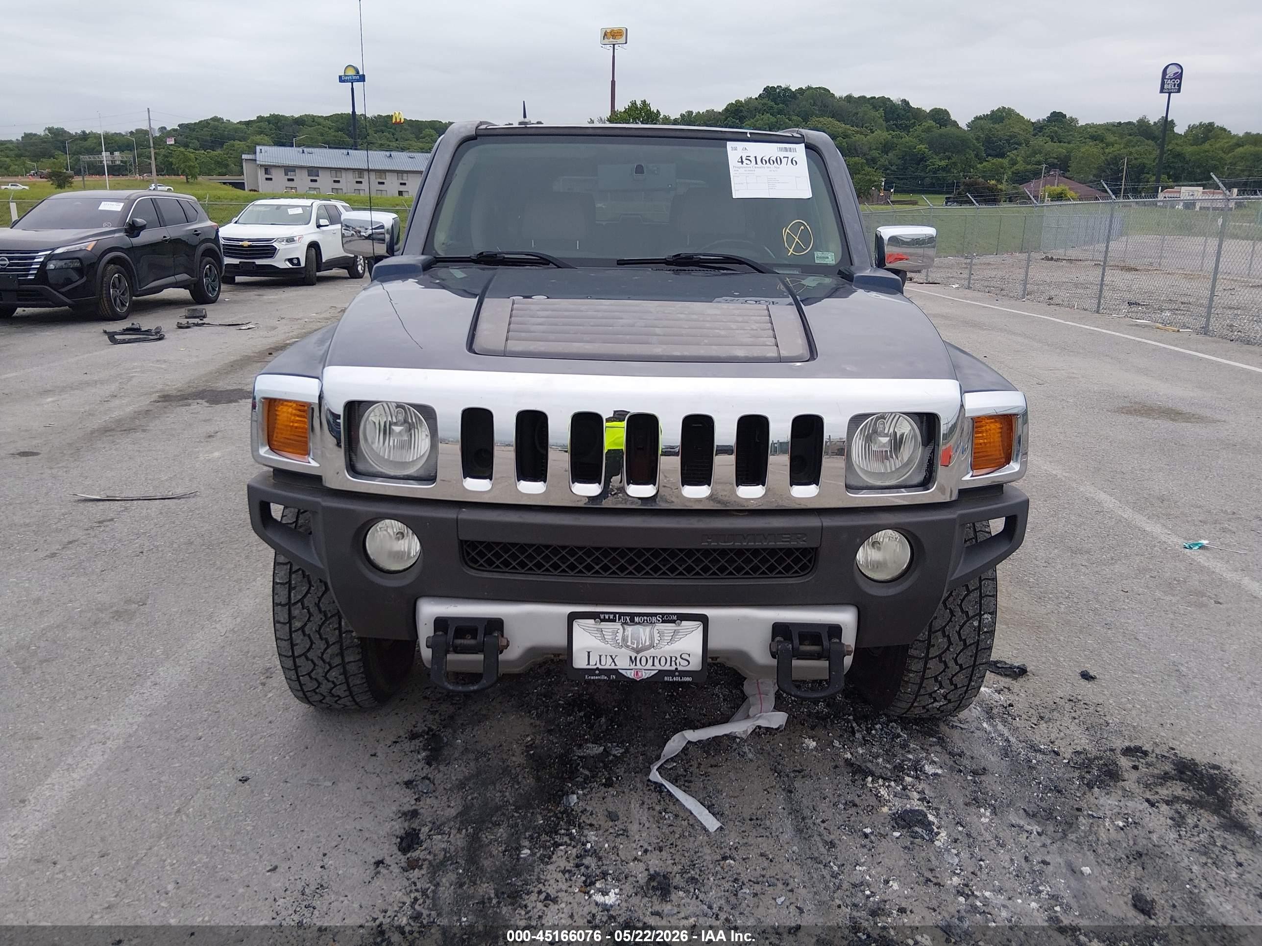 2008 Hummer H3 Suv Alpha Purple vin: 5GTEN13L388120741
