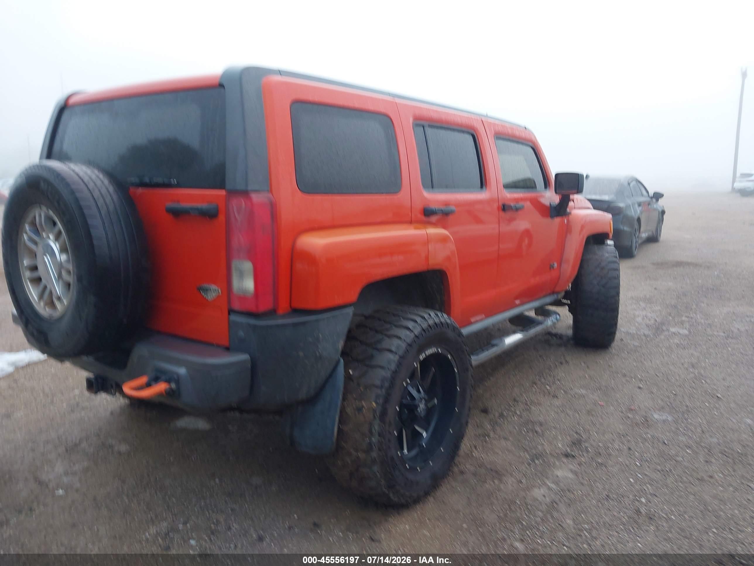 2008 Hummer H3 Suv Alpha Red vin: 5GTEN13L388177439