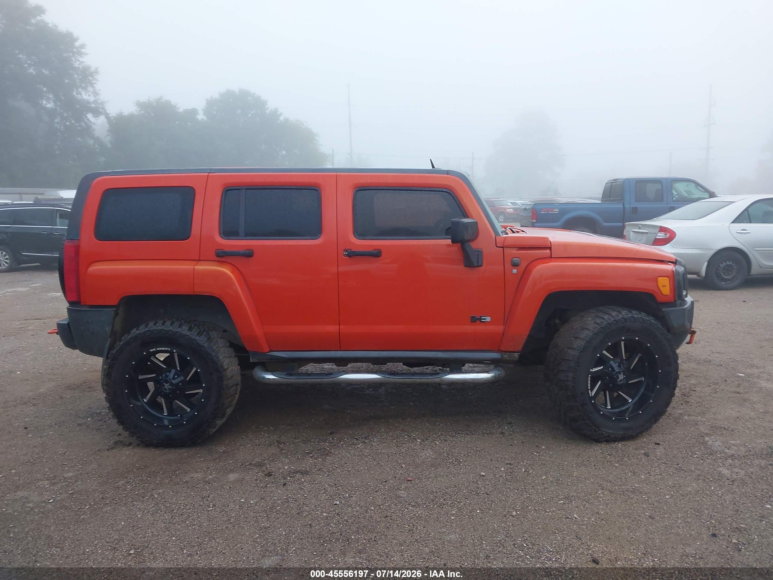 2008 Hummer H3 Suv Alpha Red vin: 5GTEN13L388177439