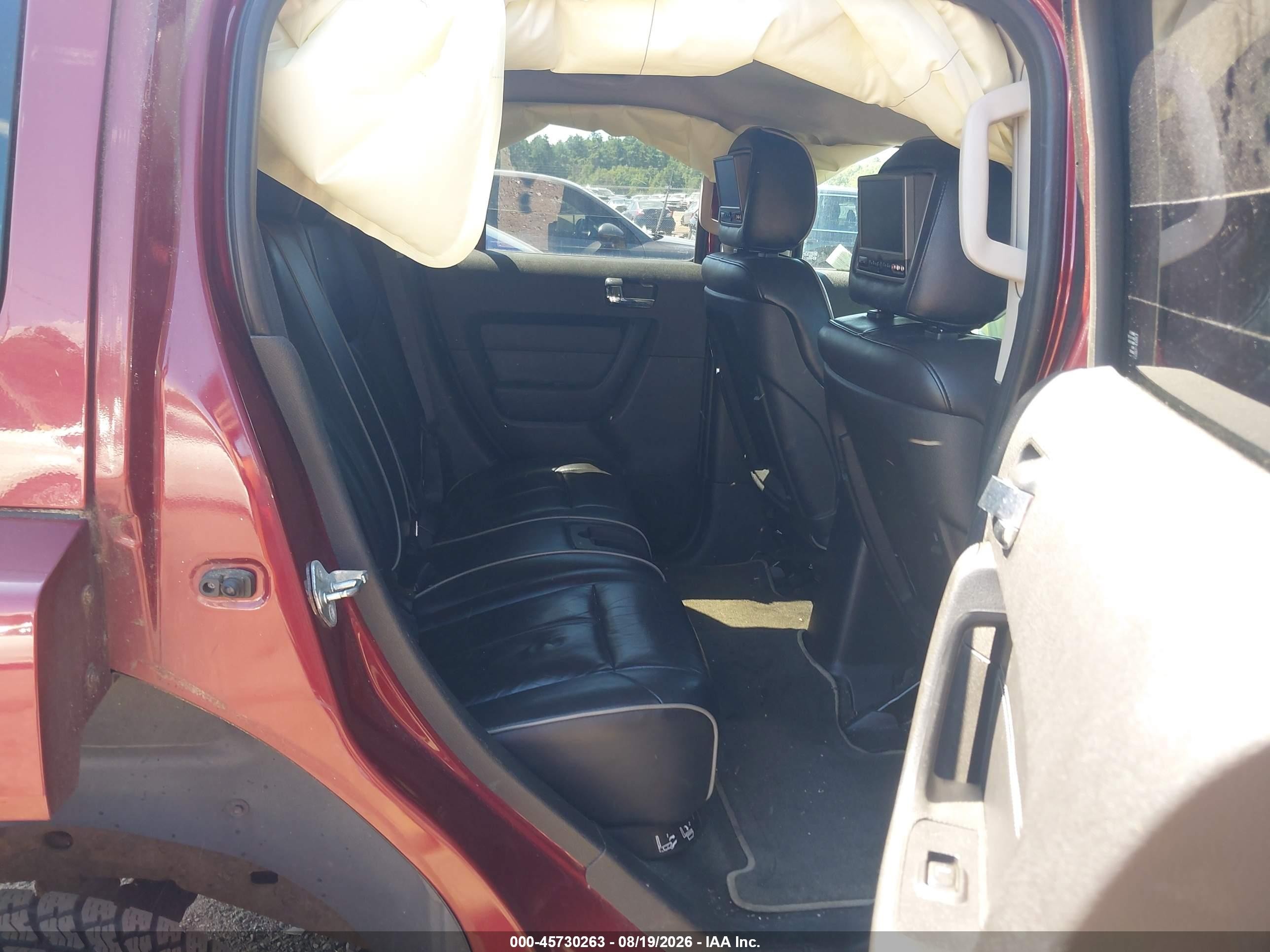 2008 Hummer H3 Suv Alpha Red vin: 5GTEN13L588152087
