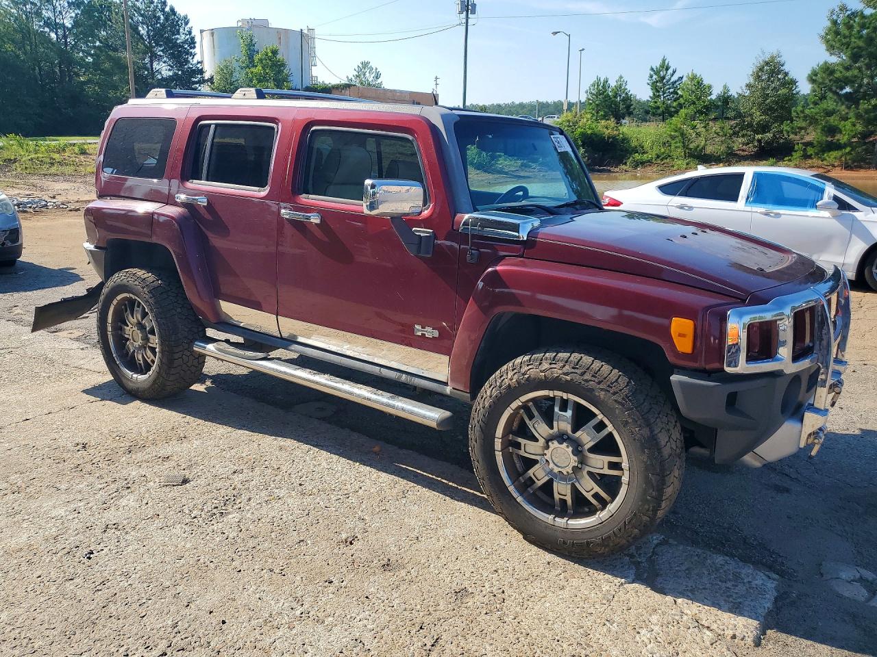 2008 Hummer H3 Alpha Burgundy vin: 5GTEN13L588179189