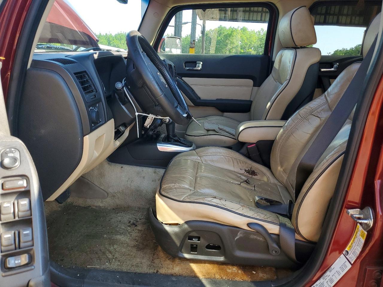2008 Hummer H3 Alpha Burgundy vin: 5GTEN13L588179189