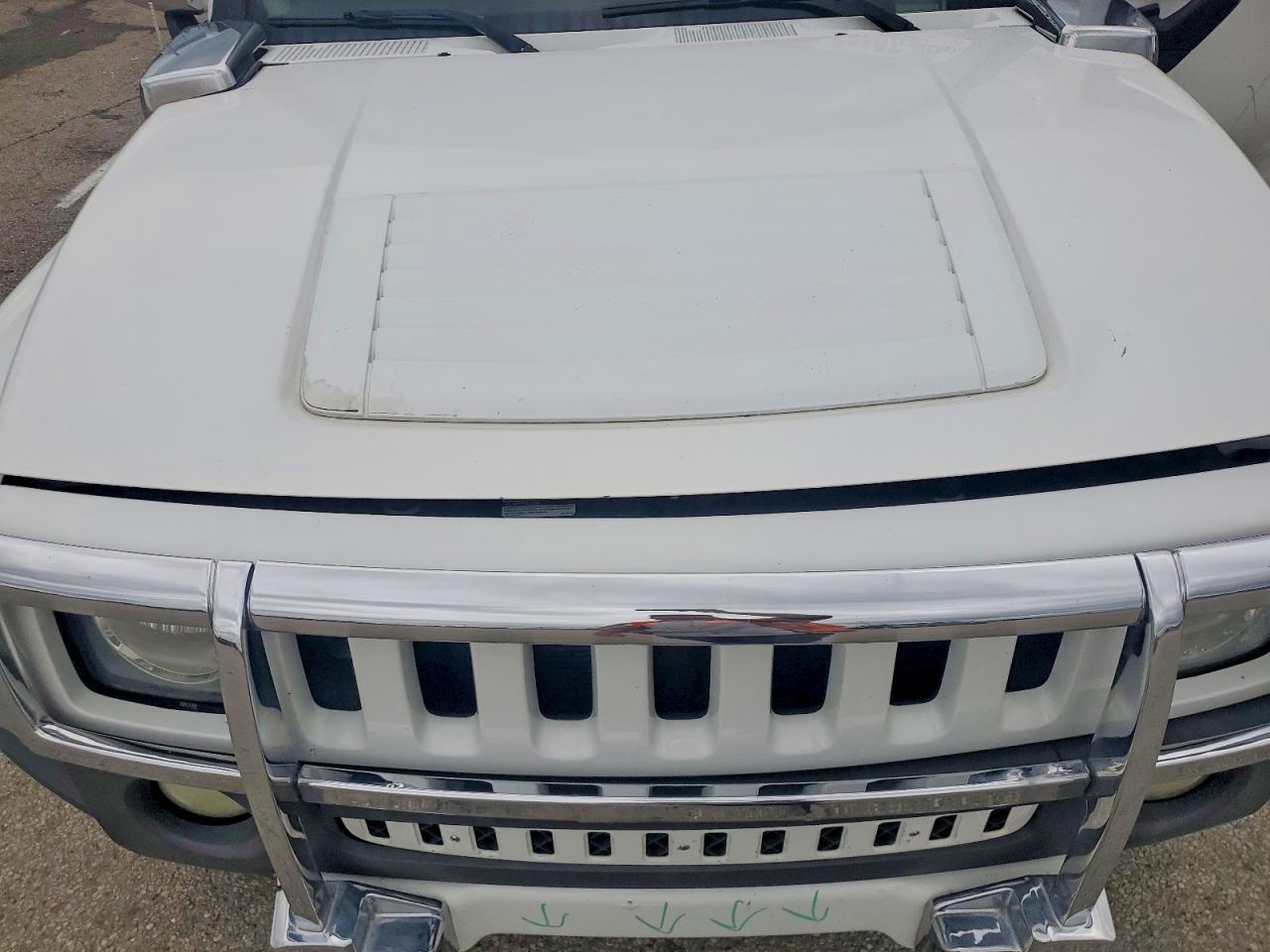 2008 Hummer H3 Alpha White vin: 5GTEN13L688180223