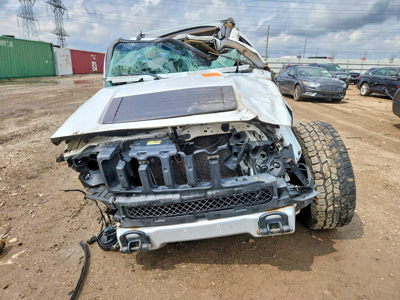 2008 Hummer H3 Alpha White vin: 5GTEN13L788174348