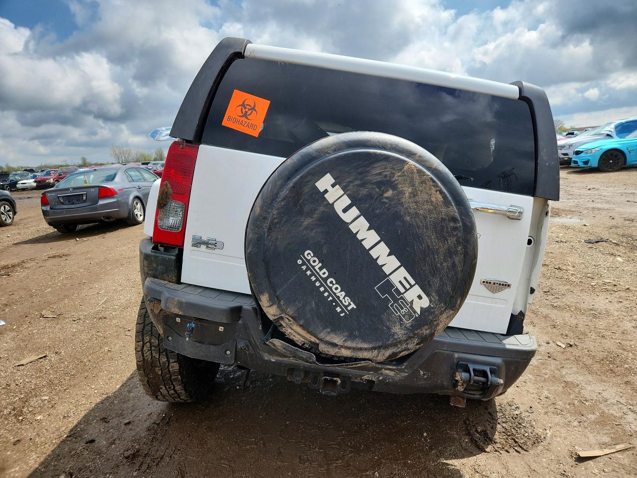 2008 Hummer H3 Alpha White vin: 5GTEN13L788174348